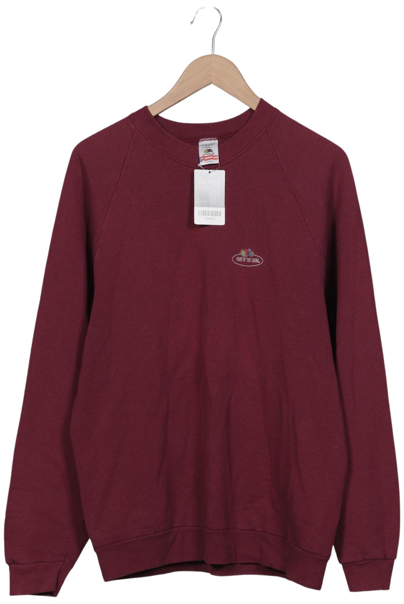 

Fruit of the Loom Herren Sweatshirt, bordeaux, Gr. 54