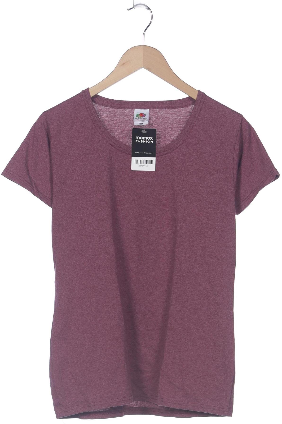 

Fruit of the Loom Damen T-Shirt, bordeaux, Gr. 46