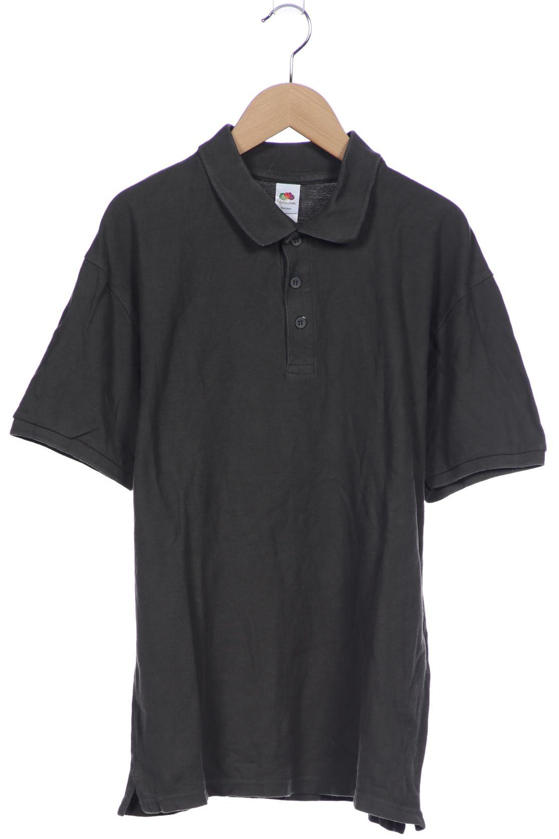 

Fruit of the Loom Herren Poloshirt, grau, Gr. 52
