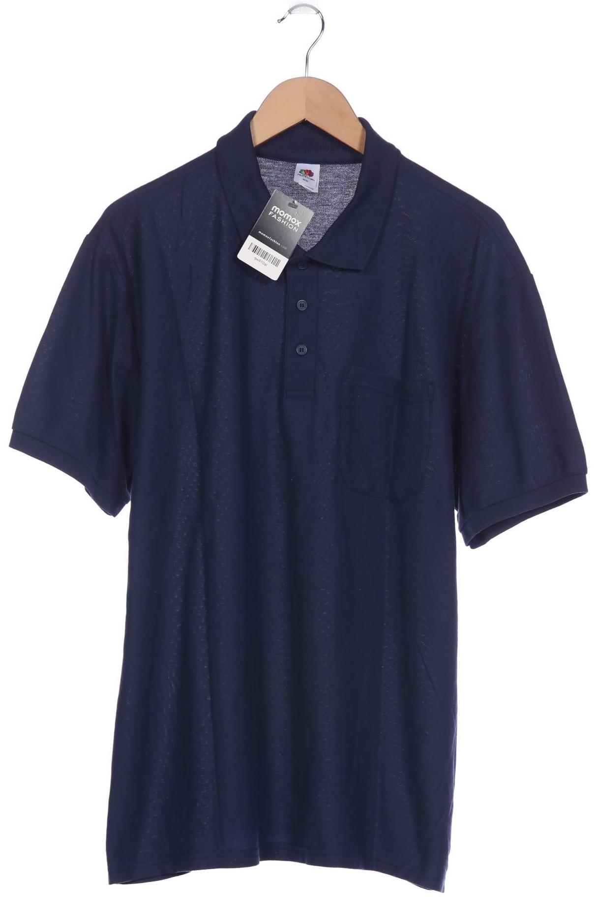 

Fruit of the Loom Herren Poloshirt, marineblau, Gr. 56