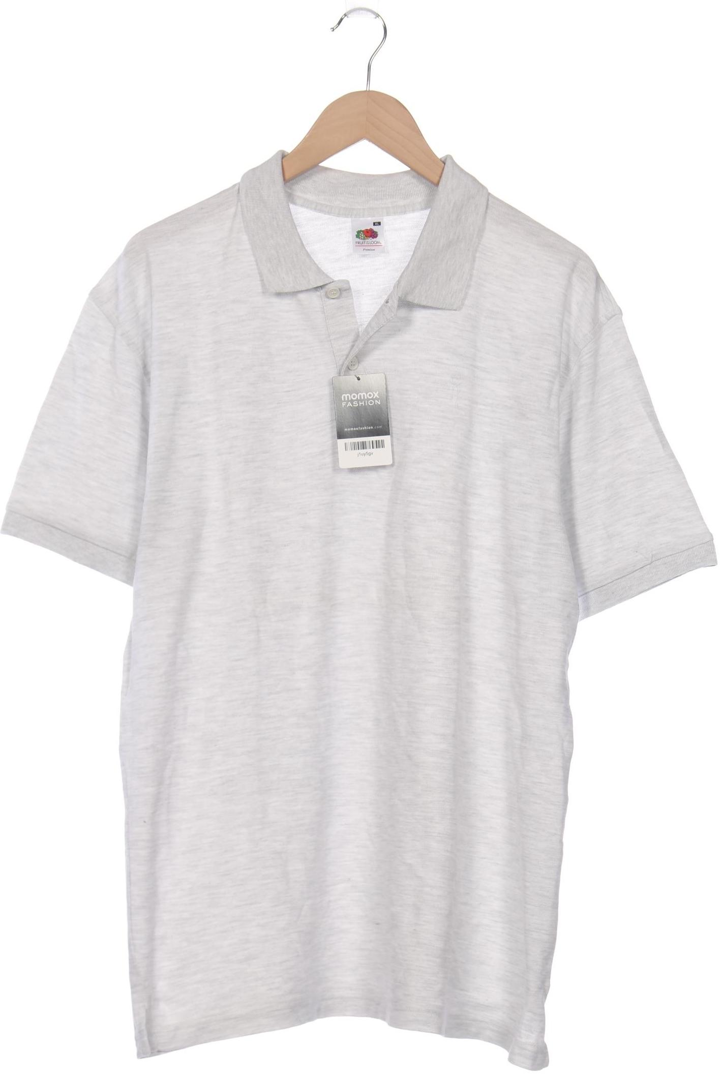 

Fruit of the Loom Herren Poloshirt, grau, Gr. 54