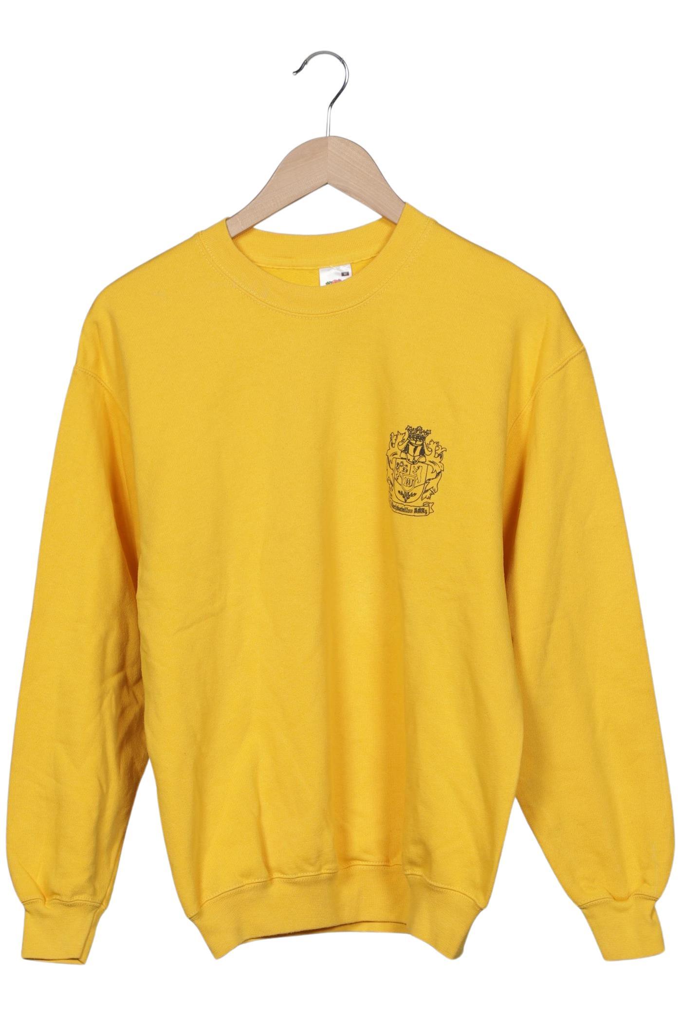 Thumbnail - Fruit of the Loom Herren Sweatshirt, gelb, Gr. 48