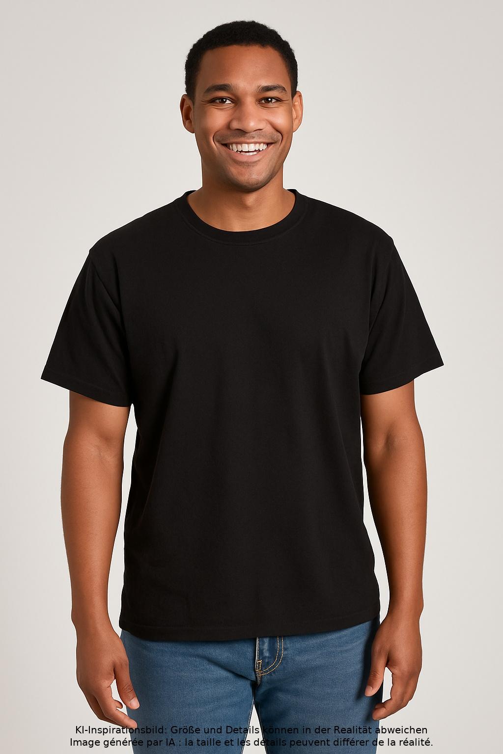 

Fruit of the Loom Herren T-Shirt, schwarz, Gr. 54