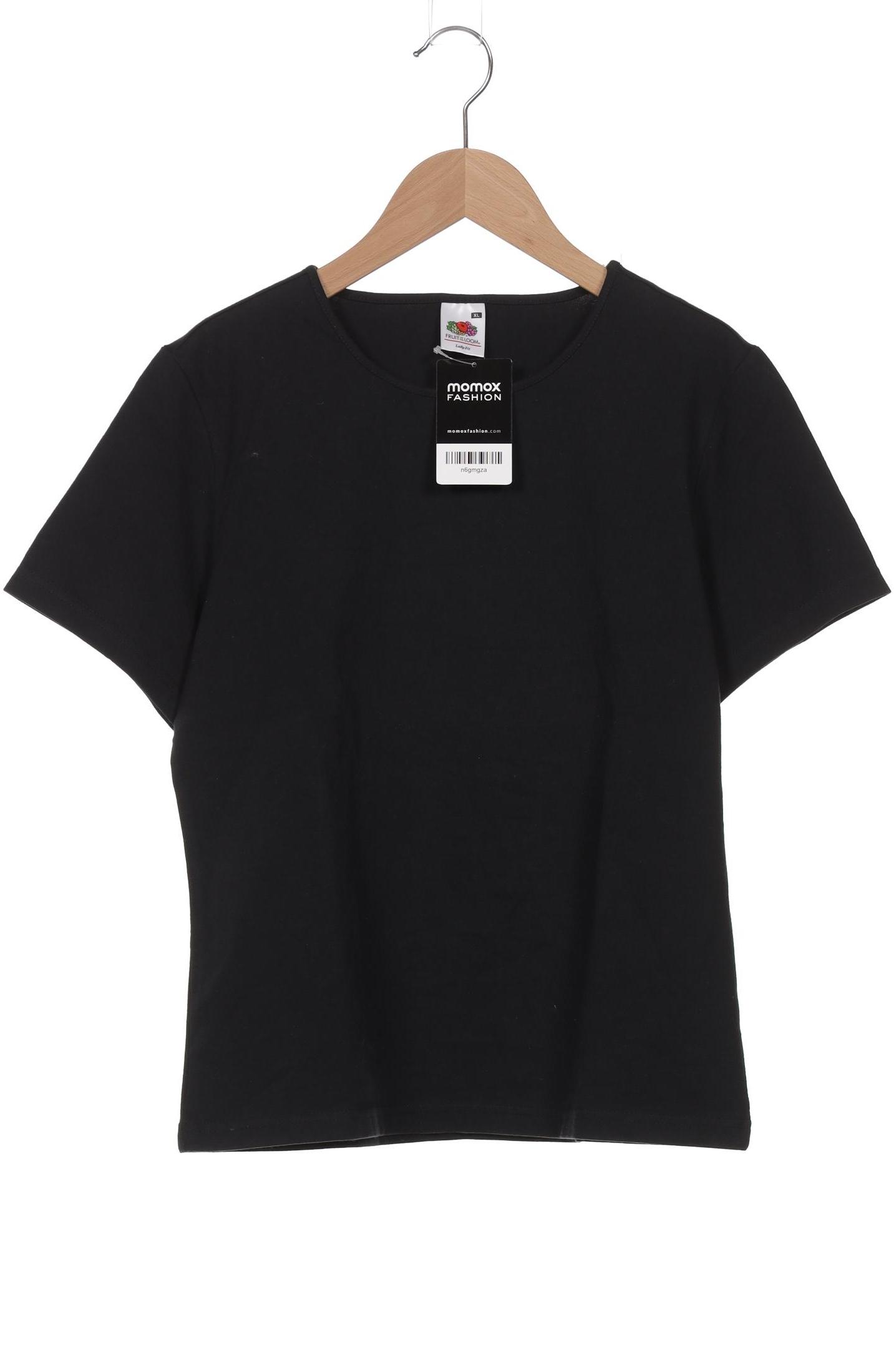 

Fruit of the Loom Damen T-Shirt, schwarz, Gr. 44