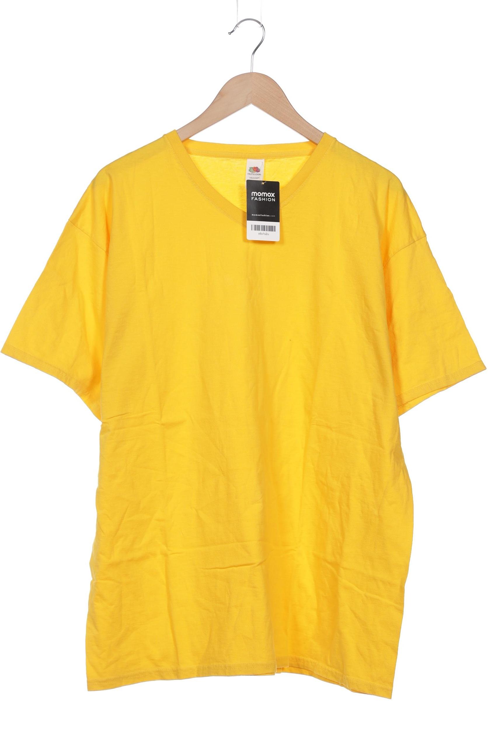 

Fruit of the Loom Herren T-Shirt, gelb, Gr. 58