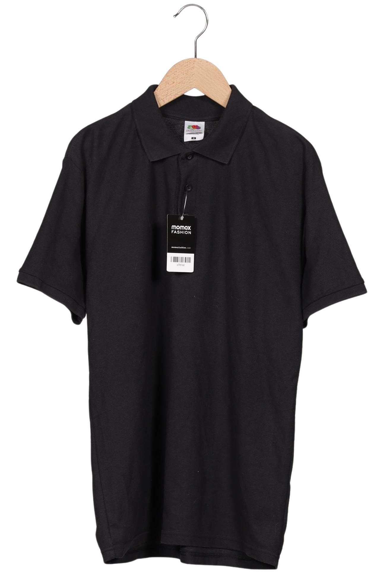 

Fruit of the Loom Herren Poloshirt, schwarz, Gr. 48