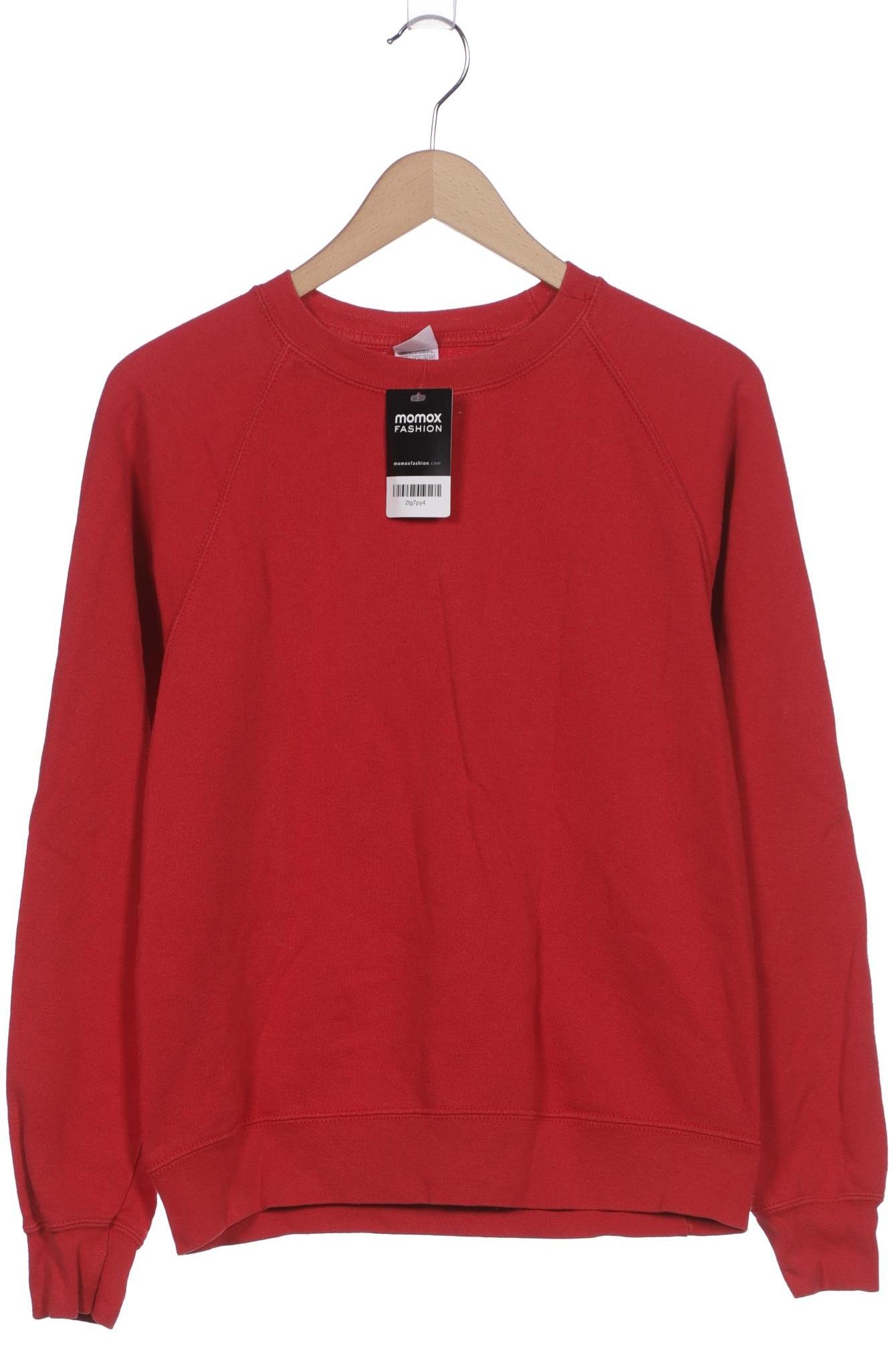 Thumbnail - Fruit of the Loom Herren Sweatshirt, rot, Gr. 48