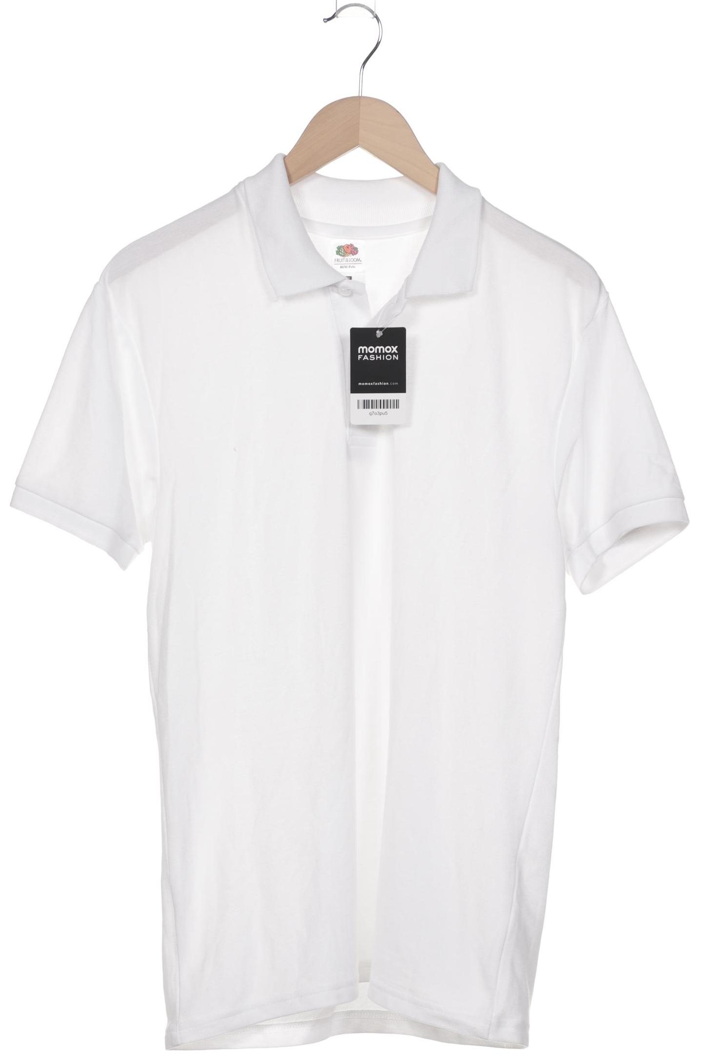 

Fruit of the Loom Herren Poloshirt, weiß, Gr. 48