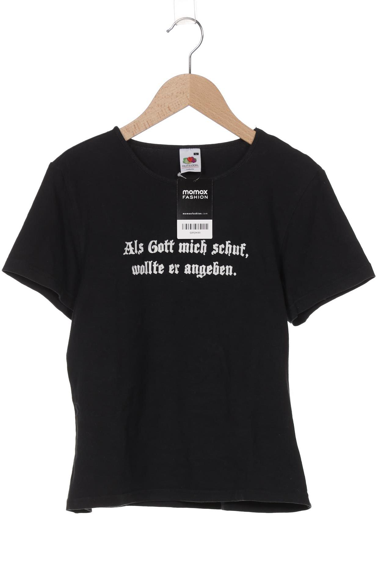 

Fruit of the Loom Damen T-Shirt, schwarz, Gr. 42