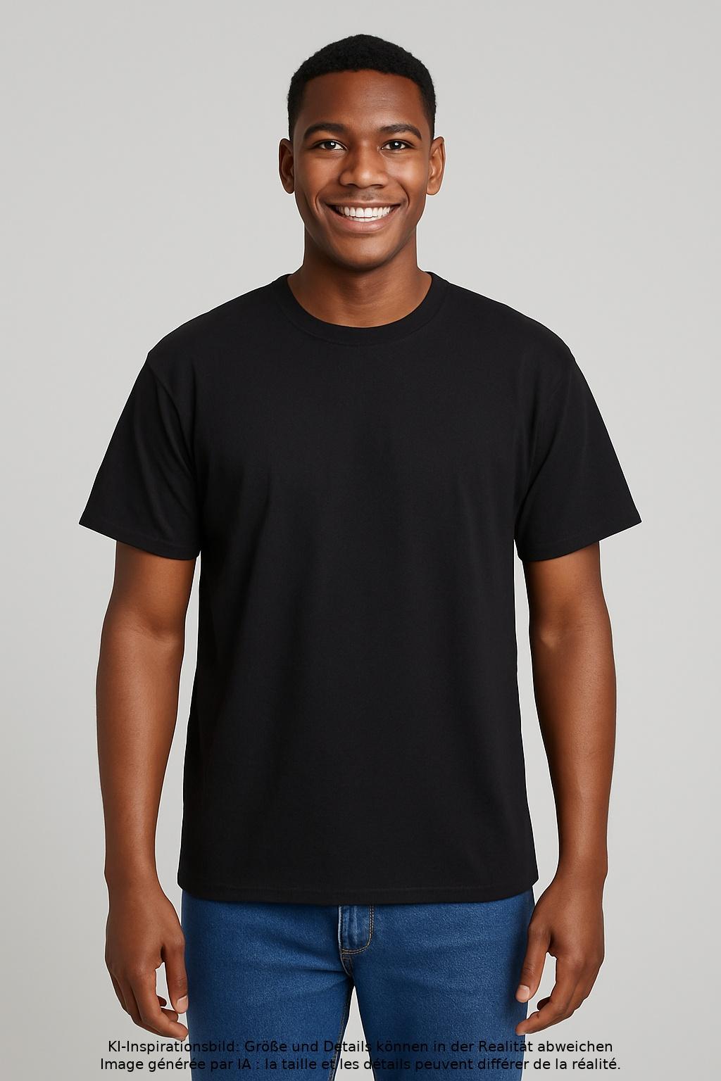 

Fruit of the Loom Herren T-Shirt, schwarz, Gr. 54