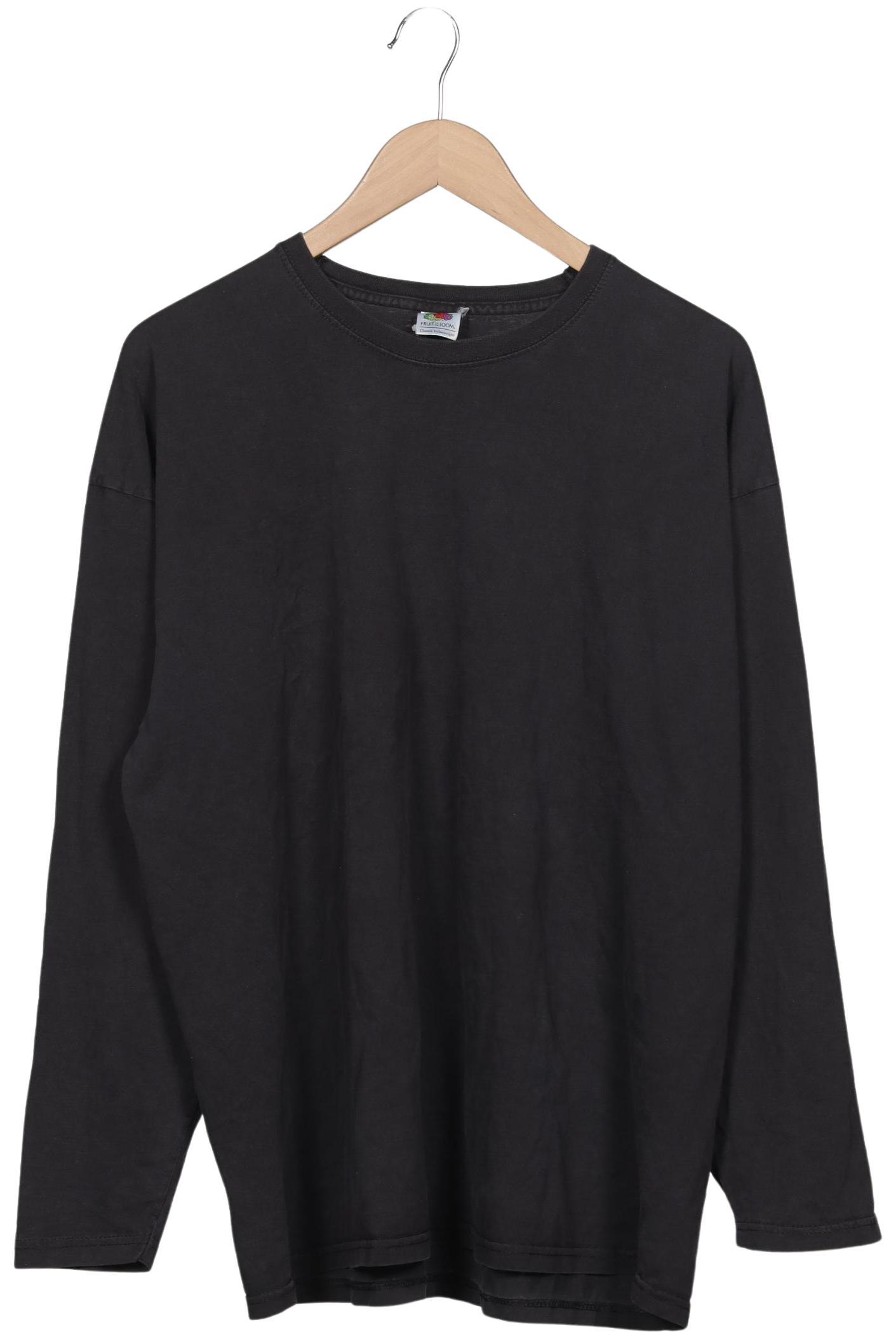 

Fruit of the Loom Herren Langarmshirt, grau, Gr. 56