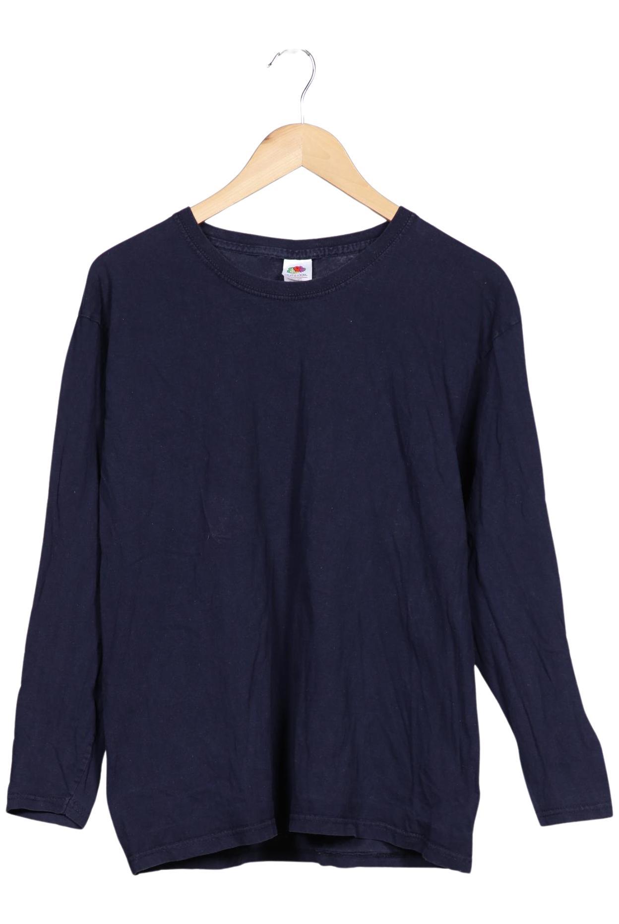 

Fruit of the Loom Herren Langarmshirt, marineblau, Gr. 52