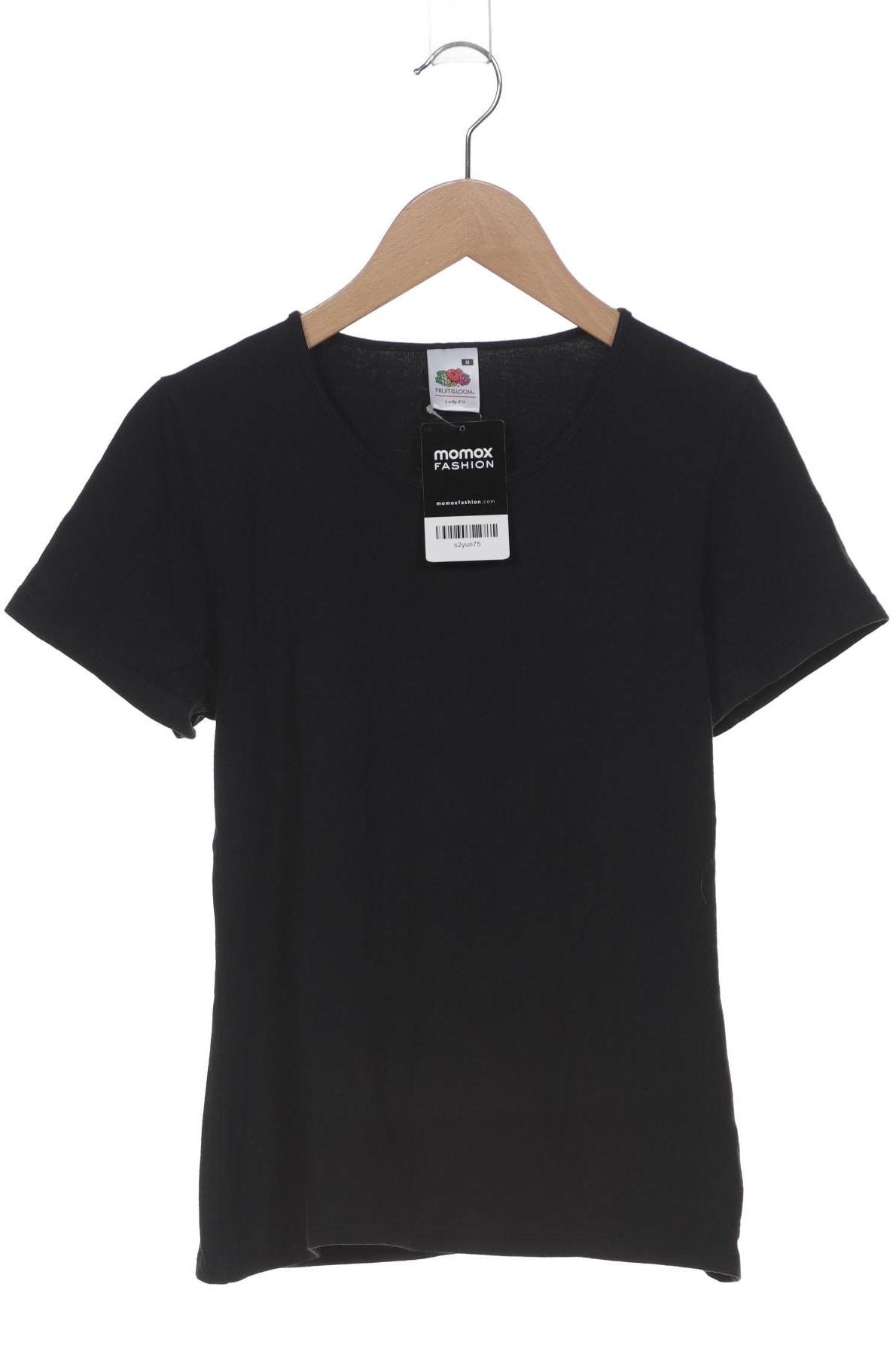 Thumbnail - Fruit of the Loom Damen T-Shirt, schwarz, Gr. 38