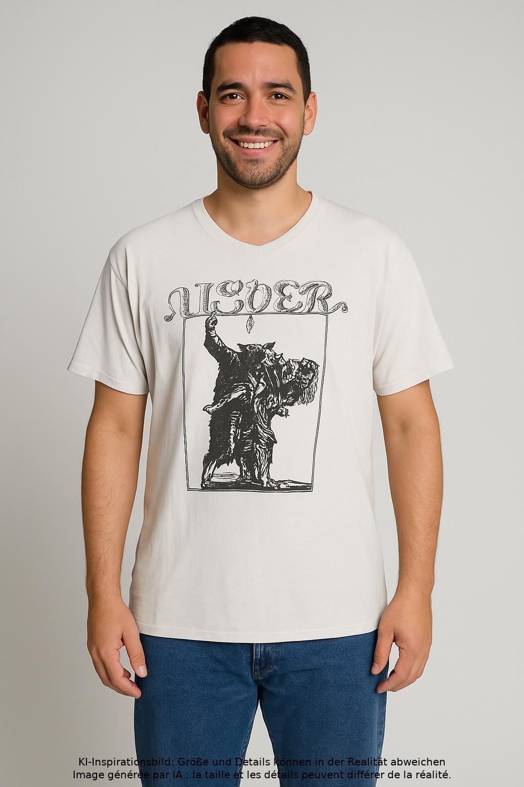 

Fruit of the Loom Herren T-Shirt, grau, Gr. 54