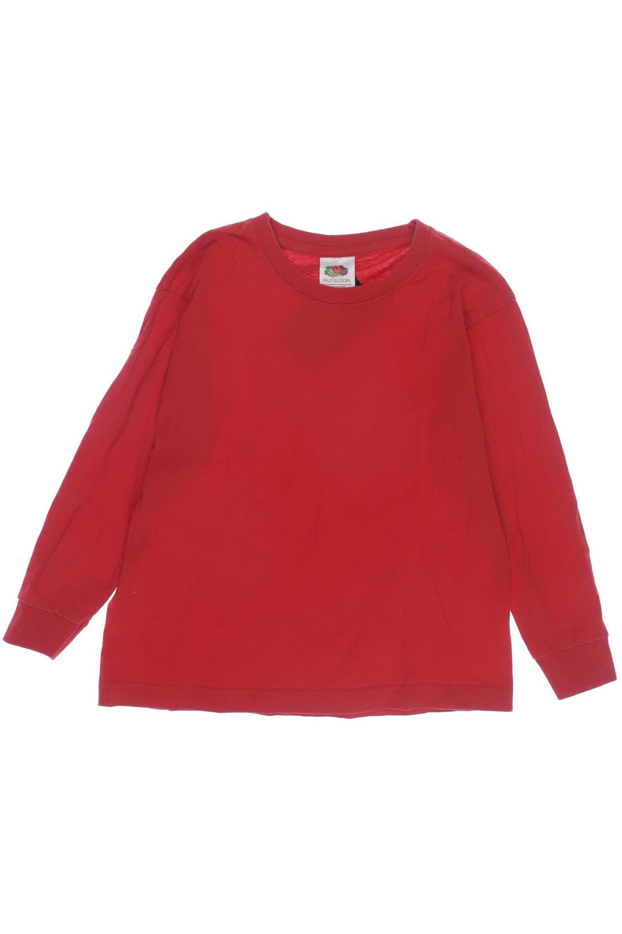 

Fruit of the Loom Mädchen Langarmshirt, rot
