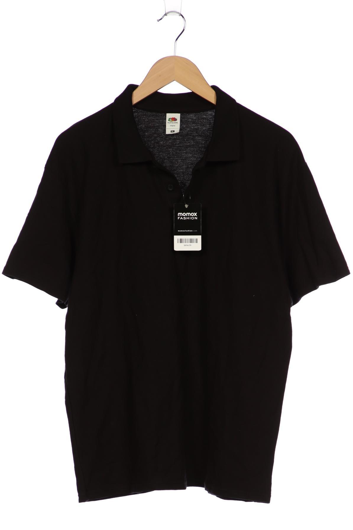 

Fruit of the Loom Herren Poloshirt, schwarz, Gr. 54