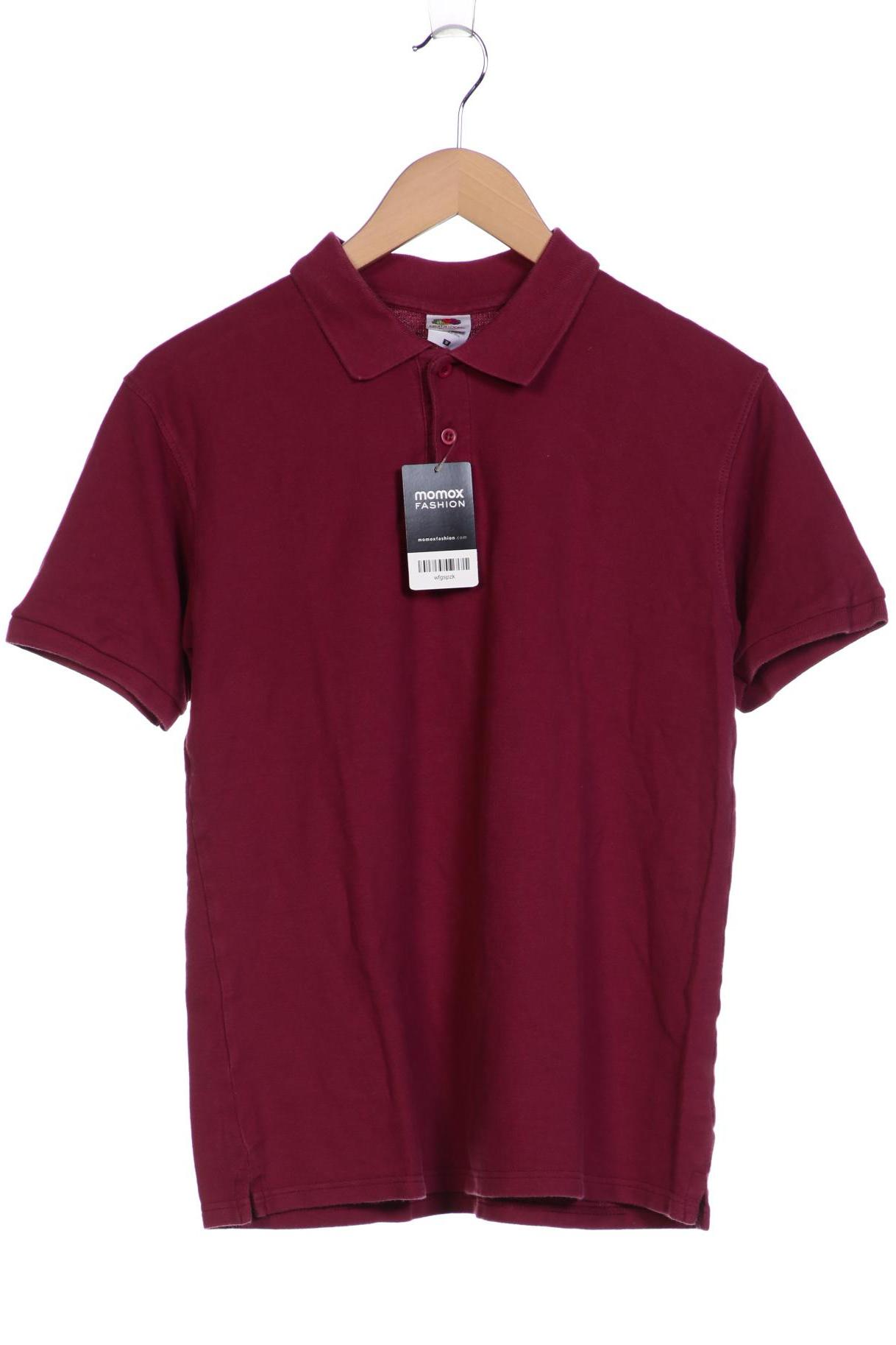 

Fruit of the Loom Herren Poloshirt, bordeaux, Gr. 48