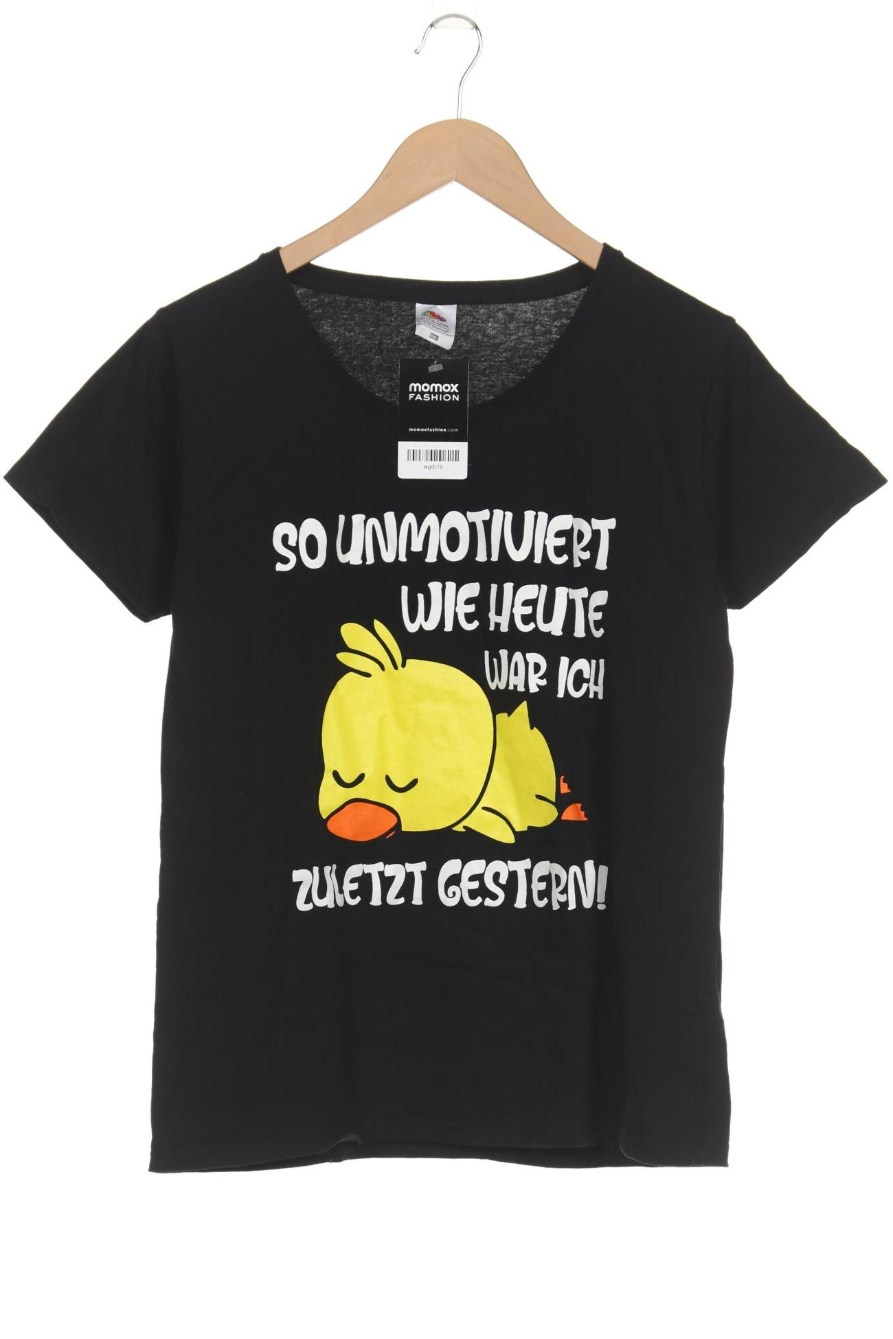 

Fruit of the Loom Damen T-Shirt, schwarz, Gr. 46