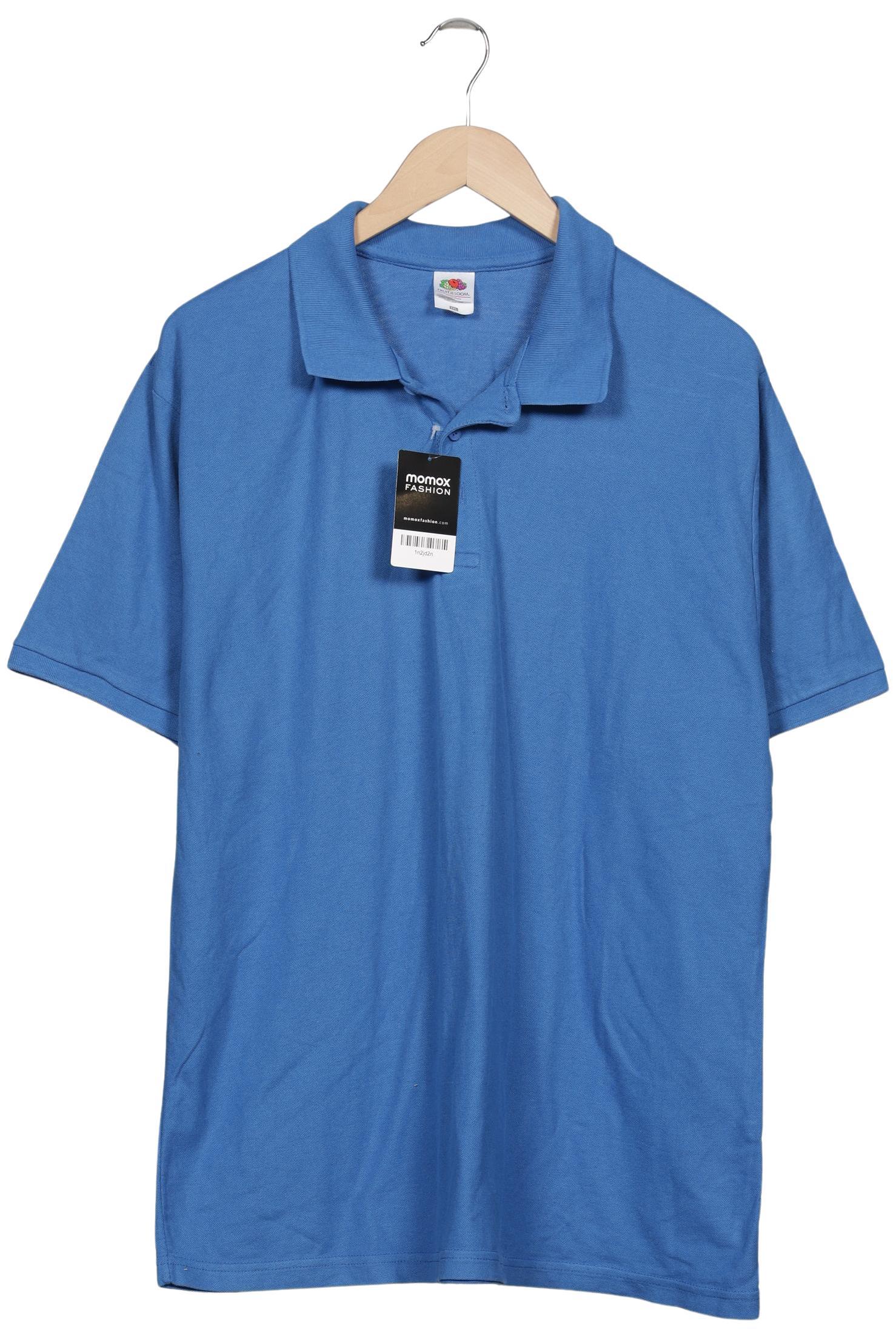 

Fruit of the Loom Herren Poloshirt, blau, Gr. 58
