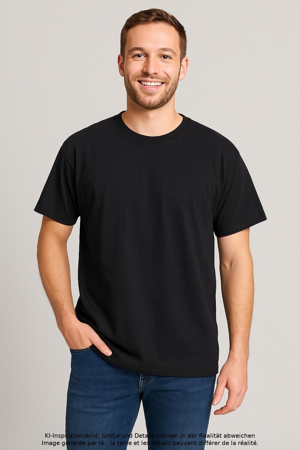 

Fruit of the Loom Herren T-Shirt, schwarz, Gr. 54