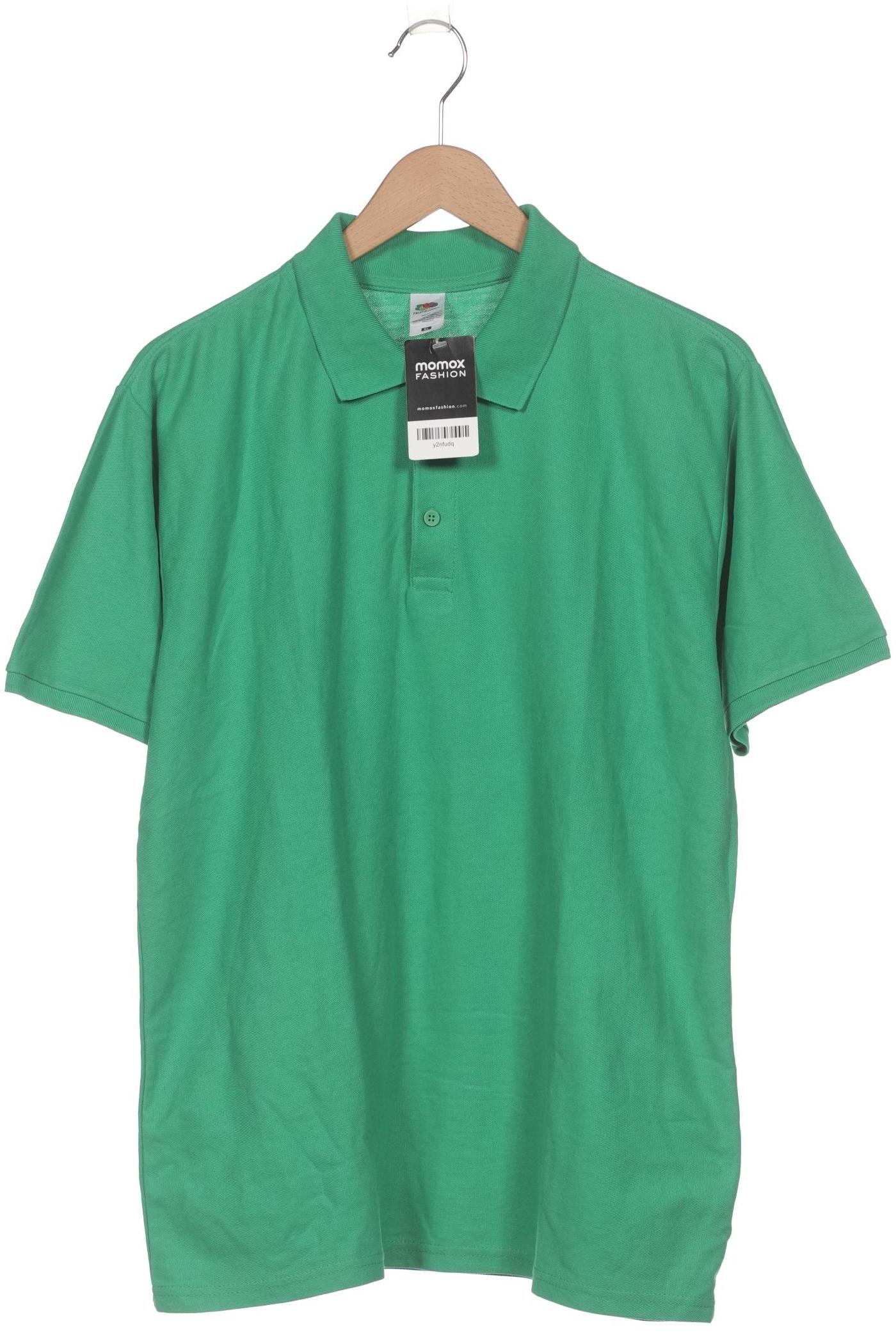 

Fruit of the Loom Herren Poloshirt, grün, Gr. 54