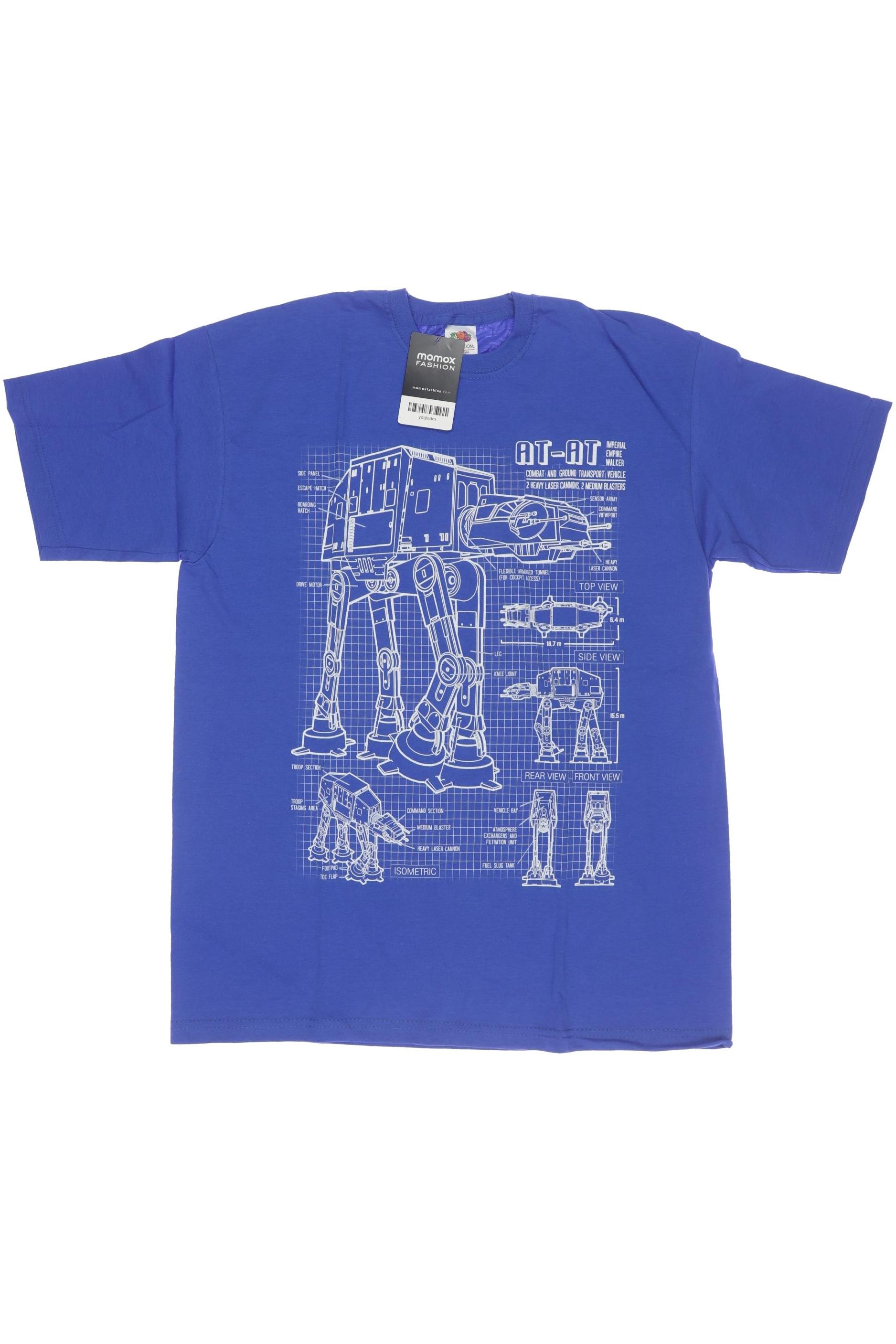 

Fruit of the Loom Herren T-Shirt, blau, Gr. 164