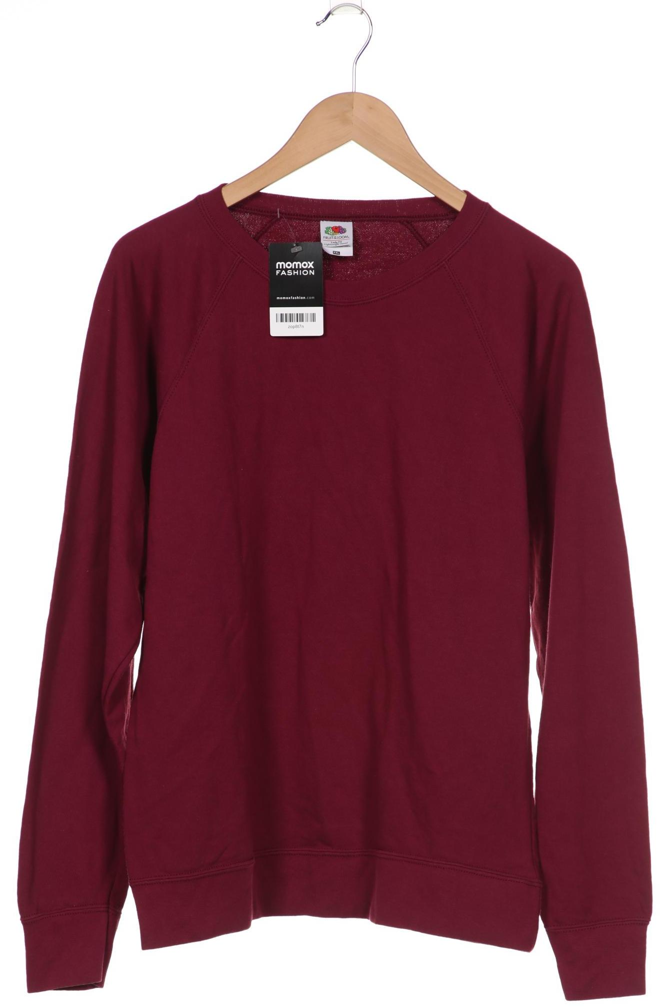 

Fruit of the Loom Herren Sweatshirt, bordeaux, Gr. 56