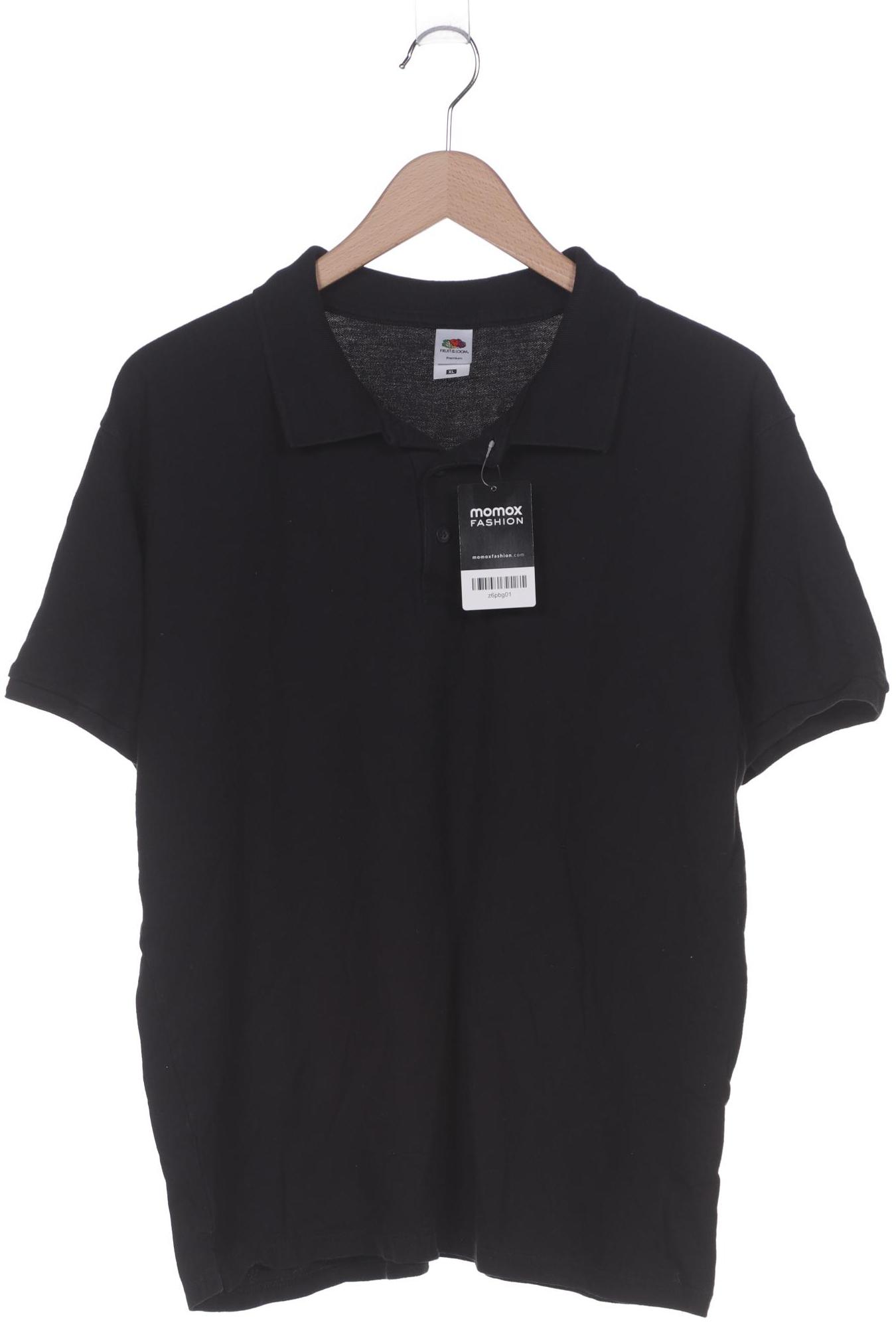 

Fruit of the Loom Herren Poloshirt, schwarz, Gr. 54