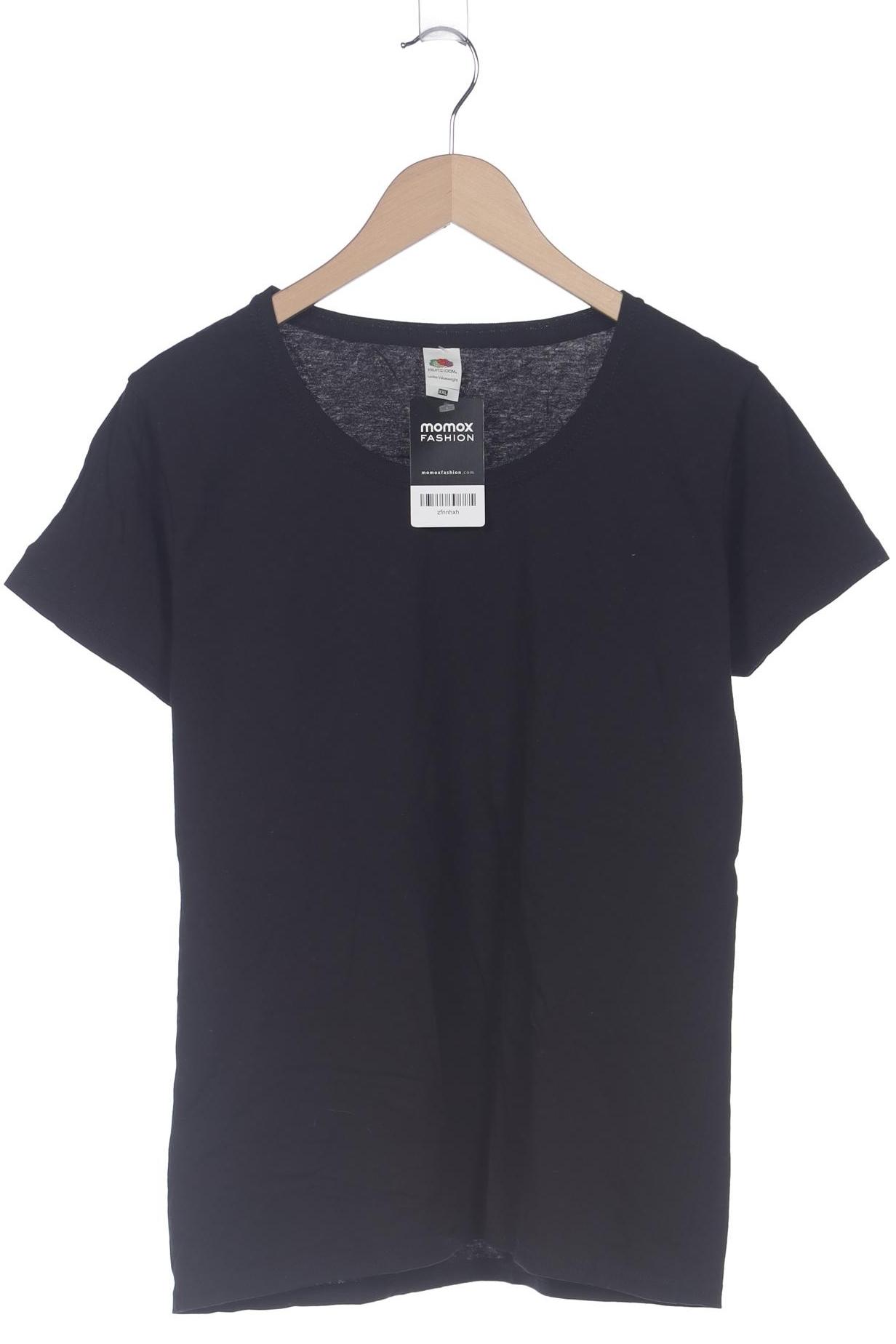 

Fruit of the Loom Damen T-Shirt, schwarz, Gr. 46