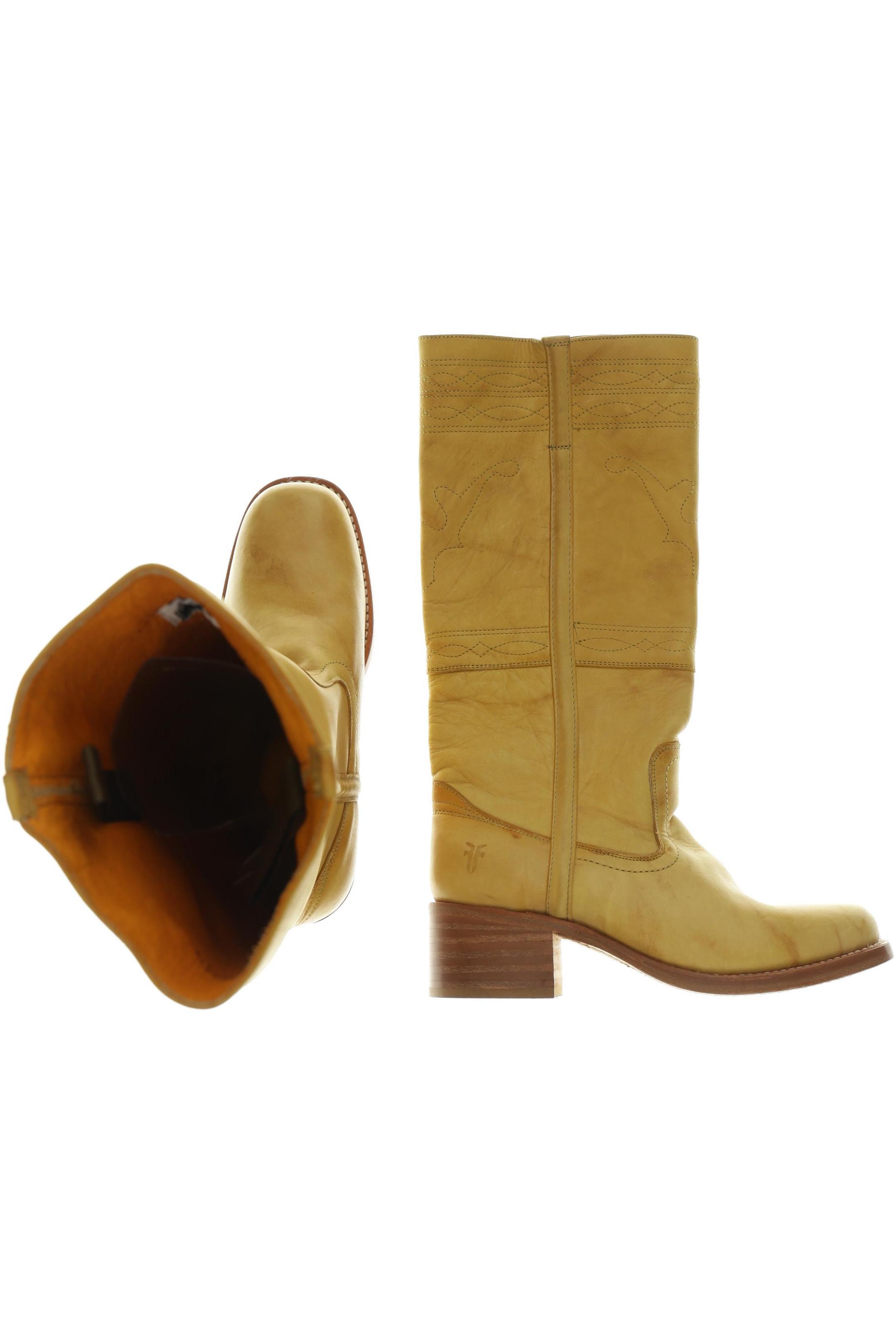 

Frye Damen Stiefel, gelb, Gr. 9
