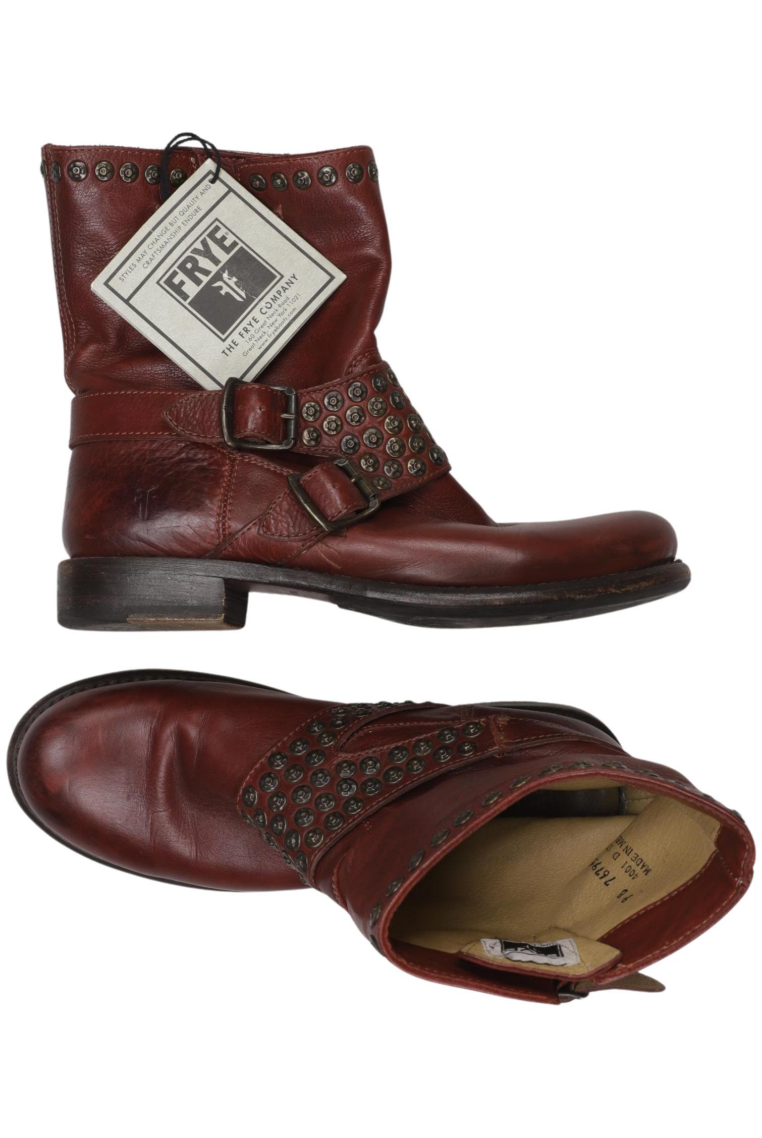 

Frye Damen Stiefelette, braun, Gr. 9