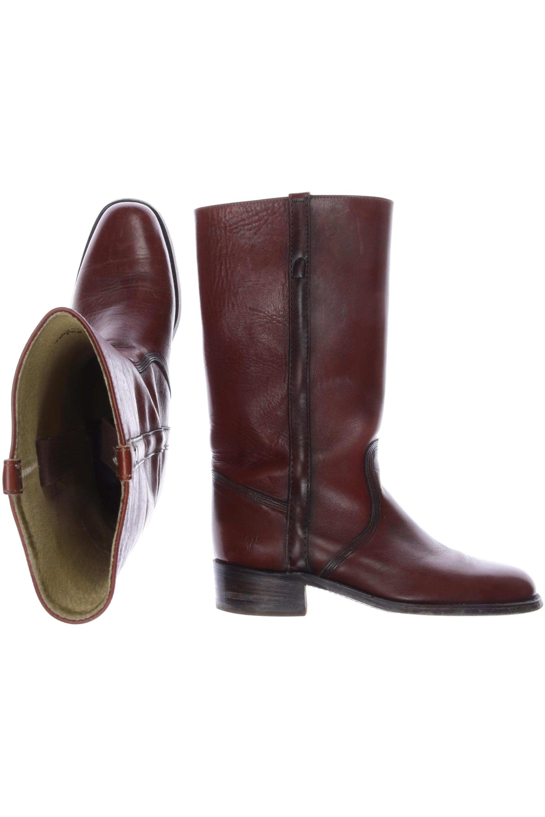 

Frye Herren Stiefel, bordeaux, Gr. 10.5