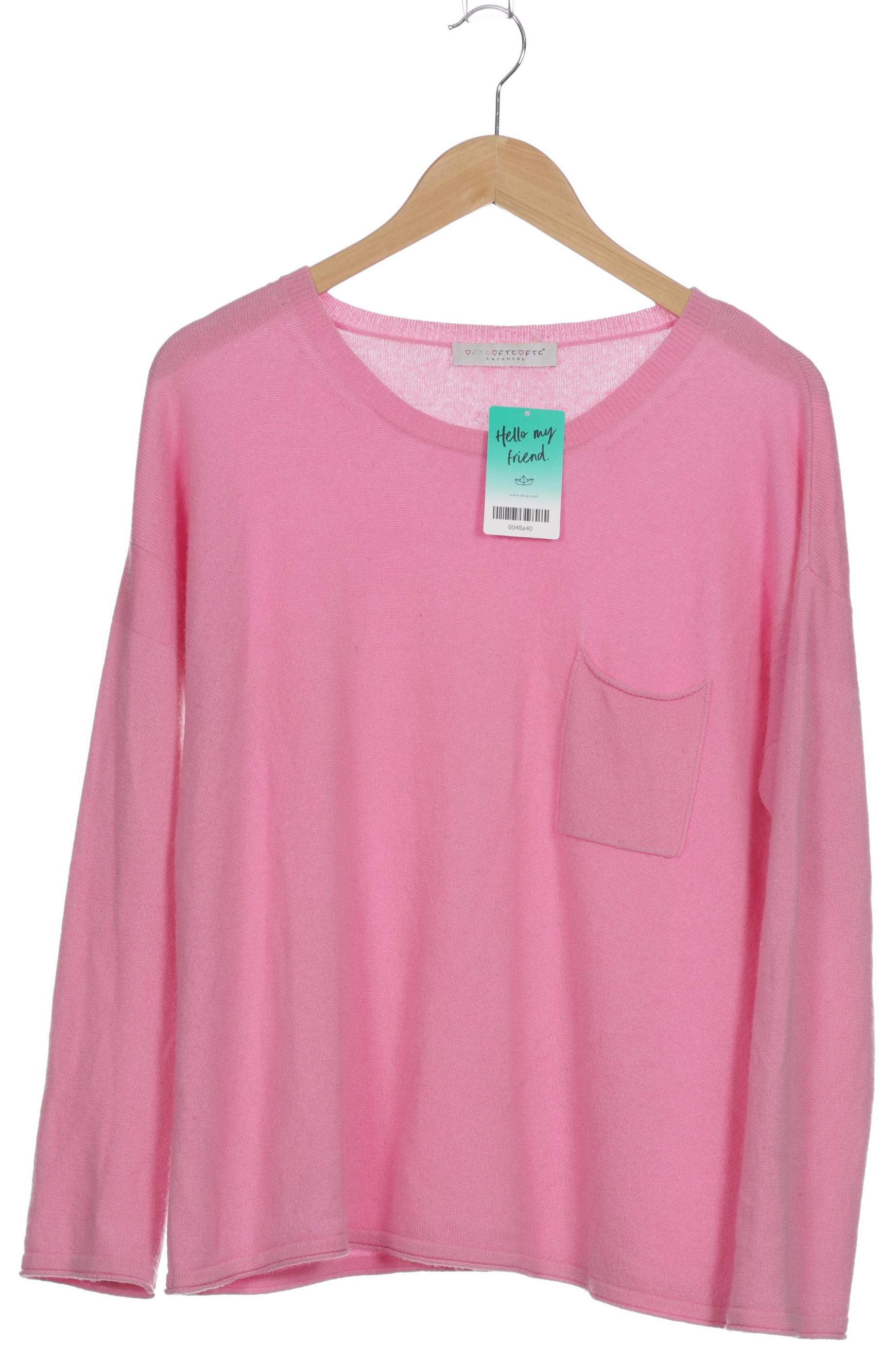 

FTC Cashmere Damen Pullover, pink, Gr. 38