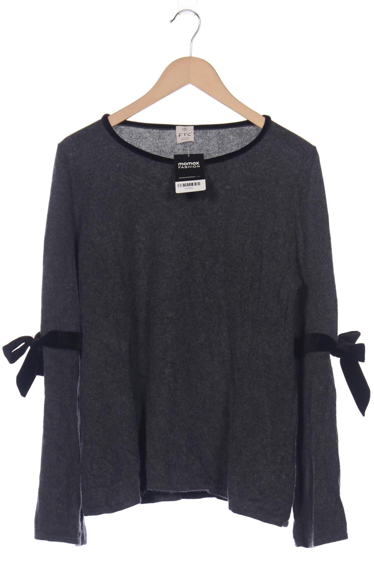 

FTC Cashmere Damen Pullover, grau, Gr. 42
