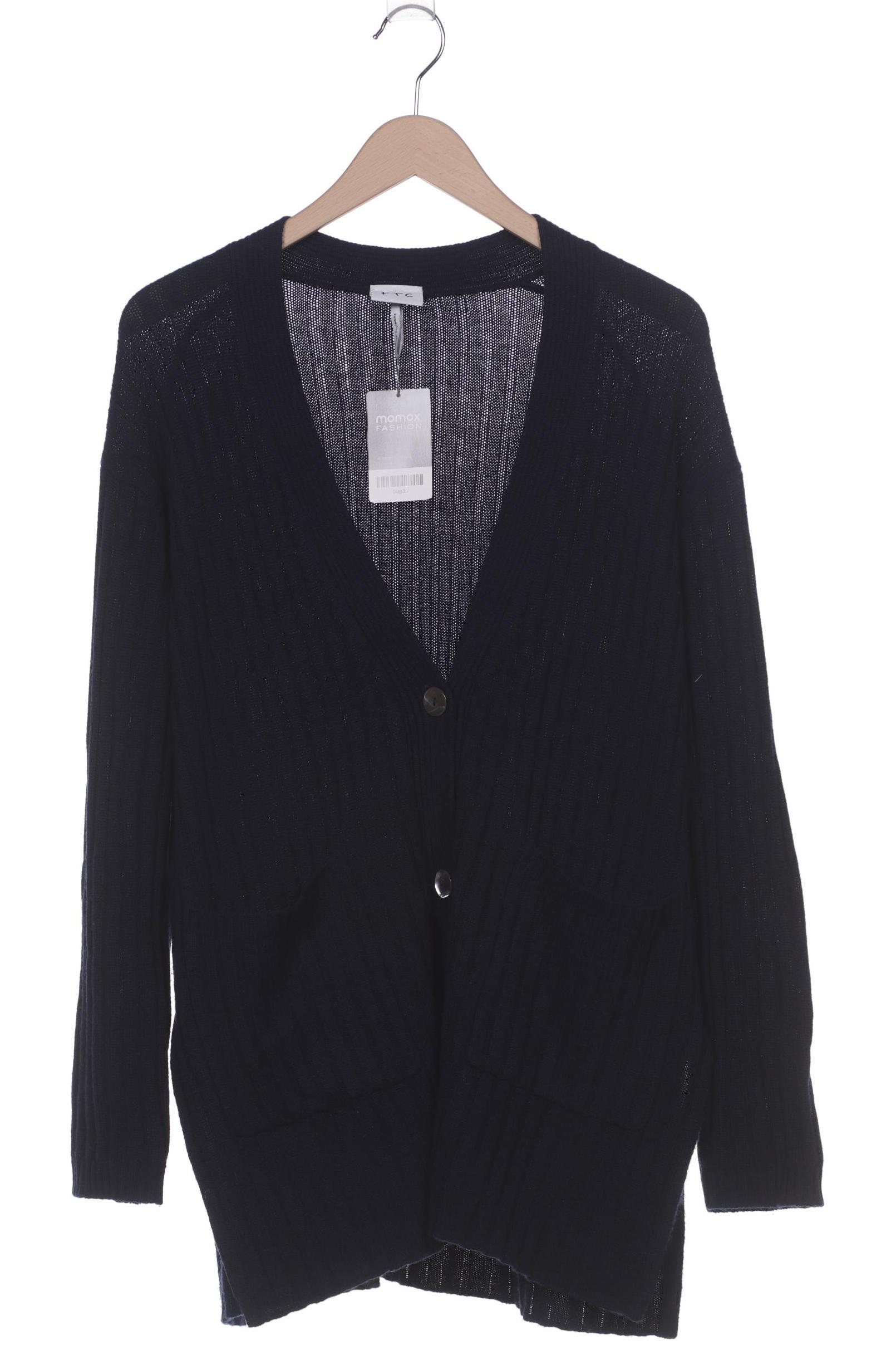 

FTC Cashmere Damen Strickjacke, marineblau, Gr. 38
