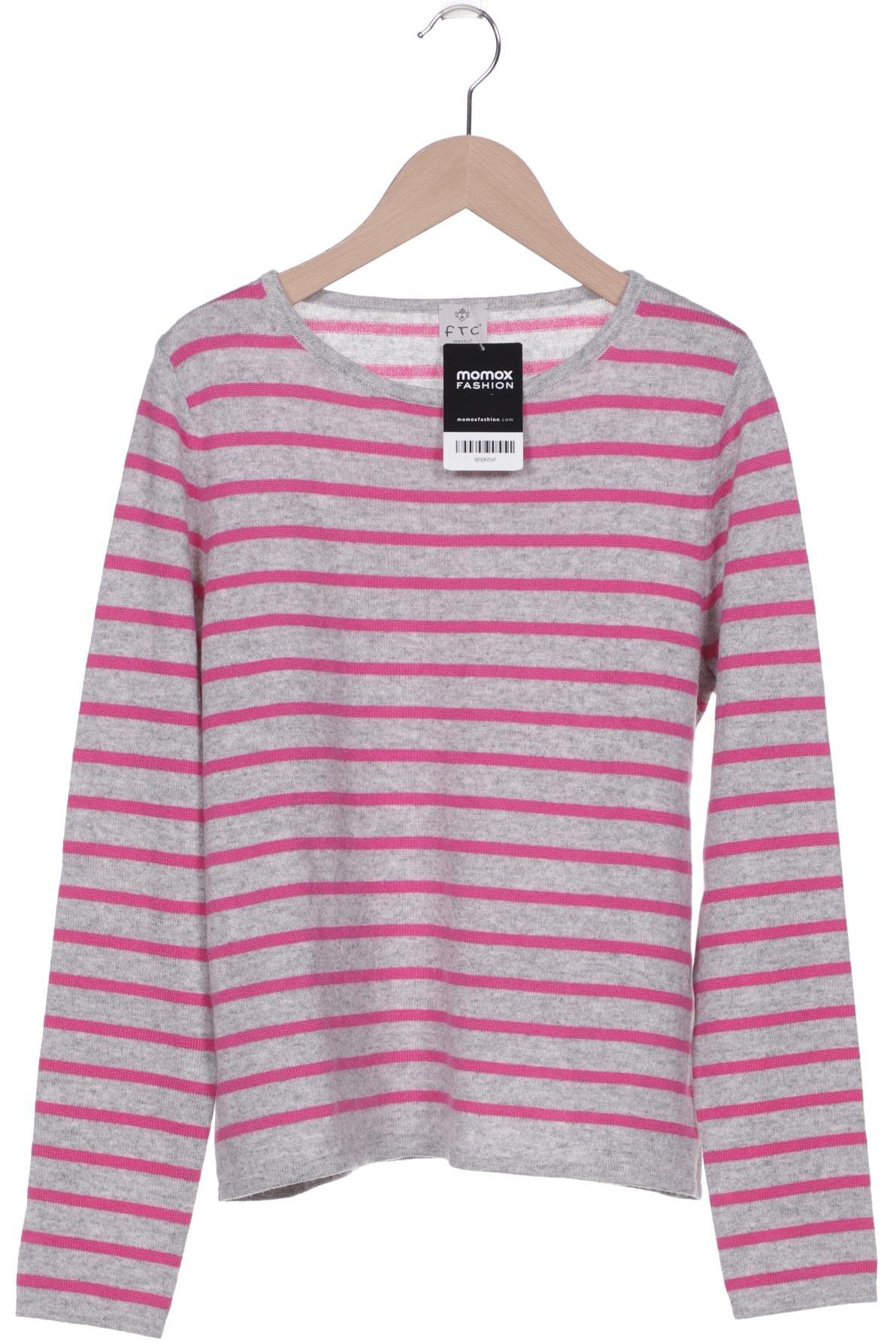 

FTC Cashmere Damen Pullover, grau, Gr. 36