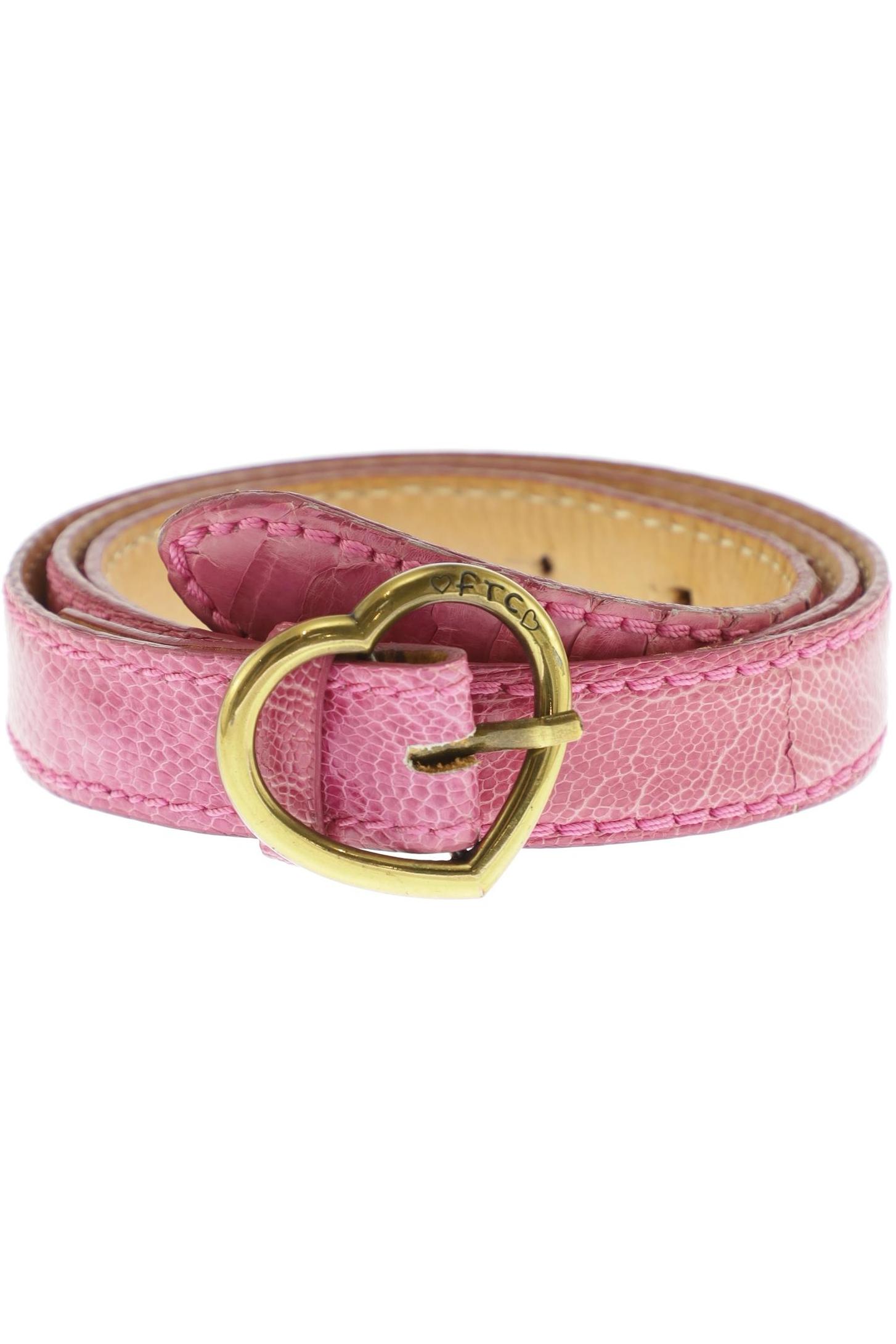 

FTC Cashmere Damen Gürtel, pink, Gr. 90