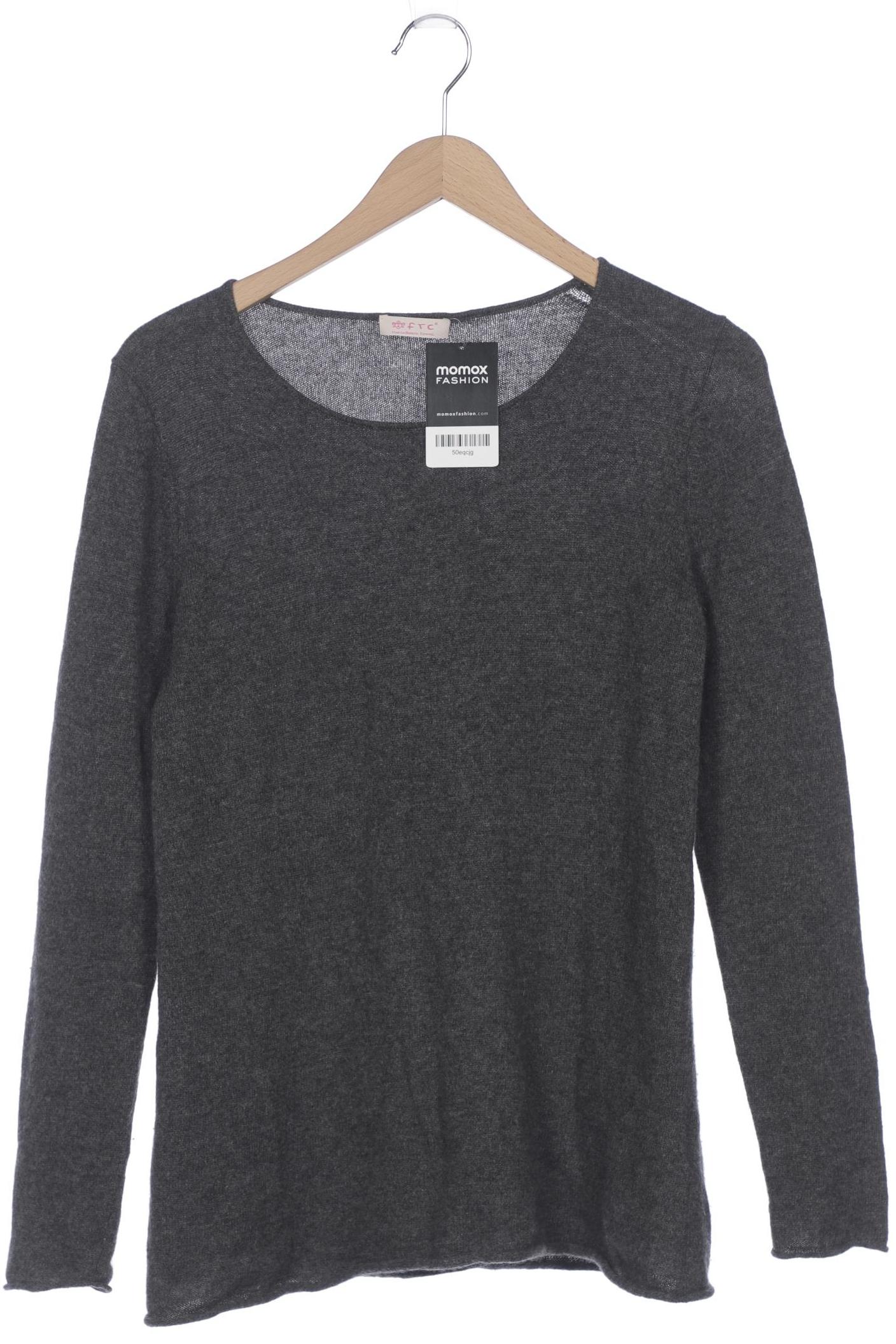 

FTC Cashmere Damen Pullover, grau, Gr. 38