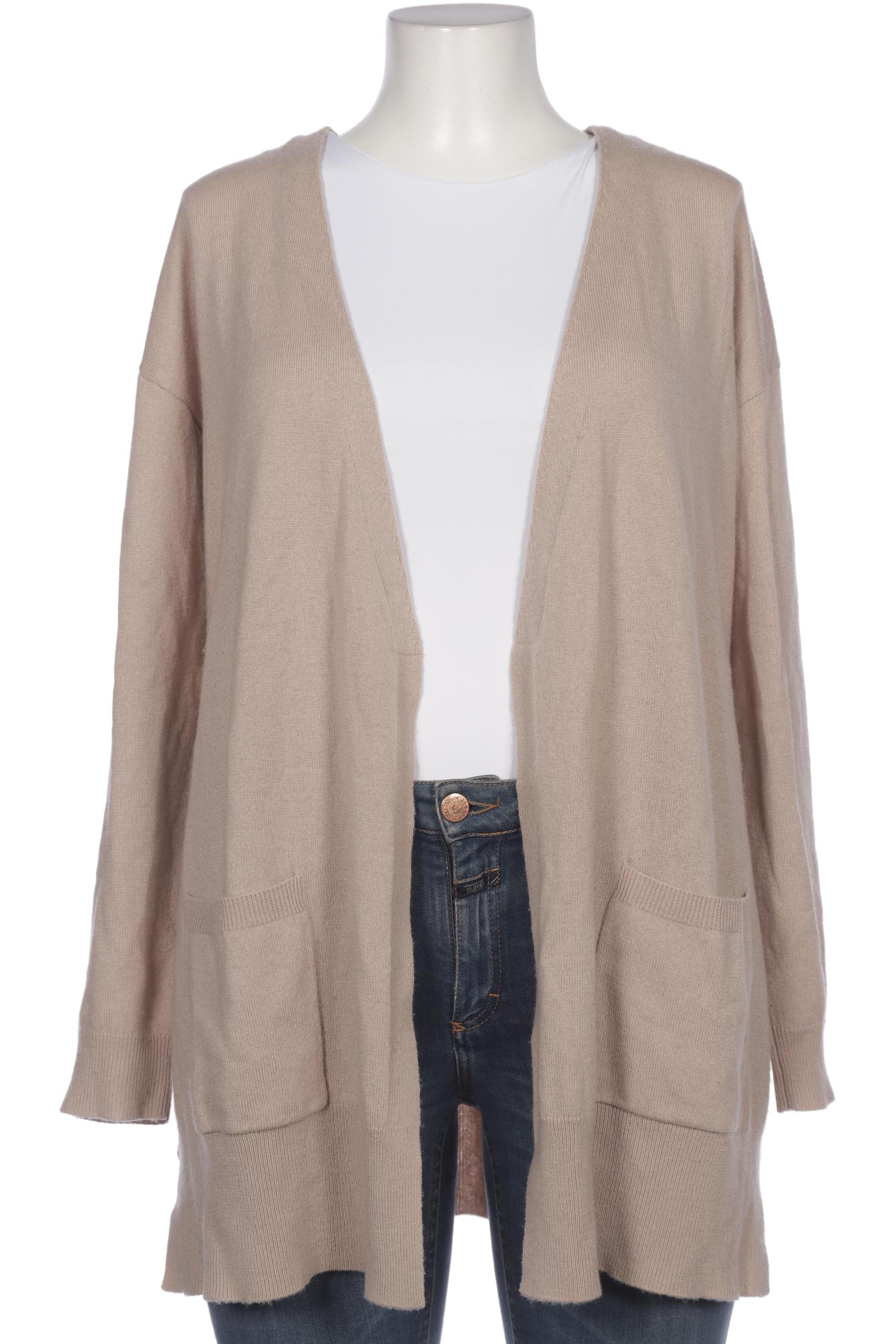 

FTC Cashmere Damen Strickjacke, beige, Gr. 44