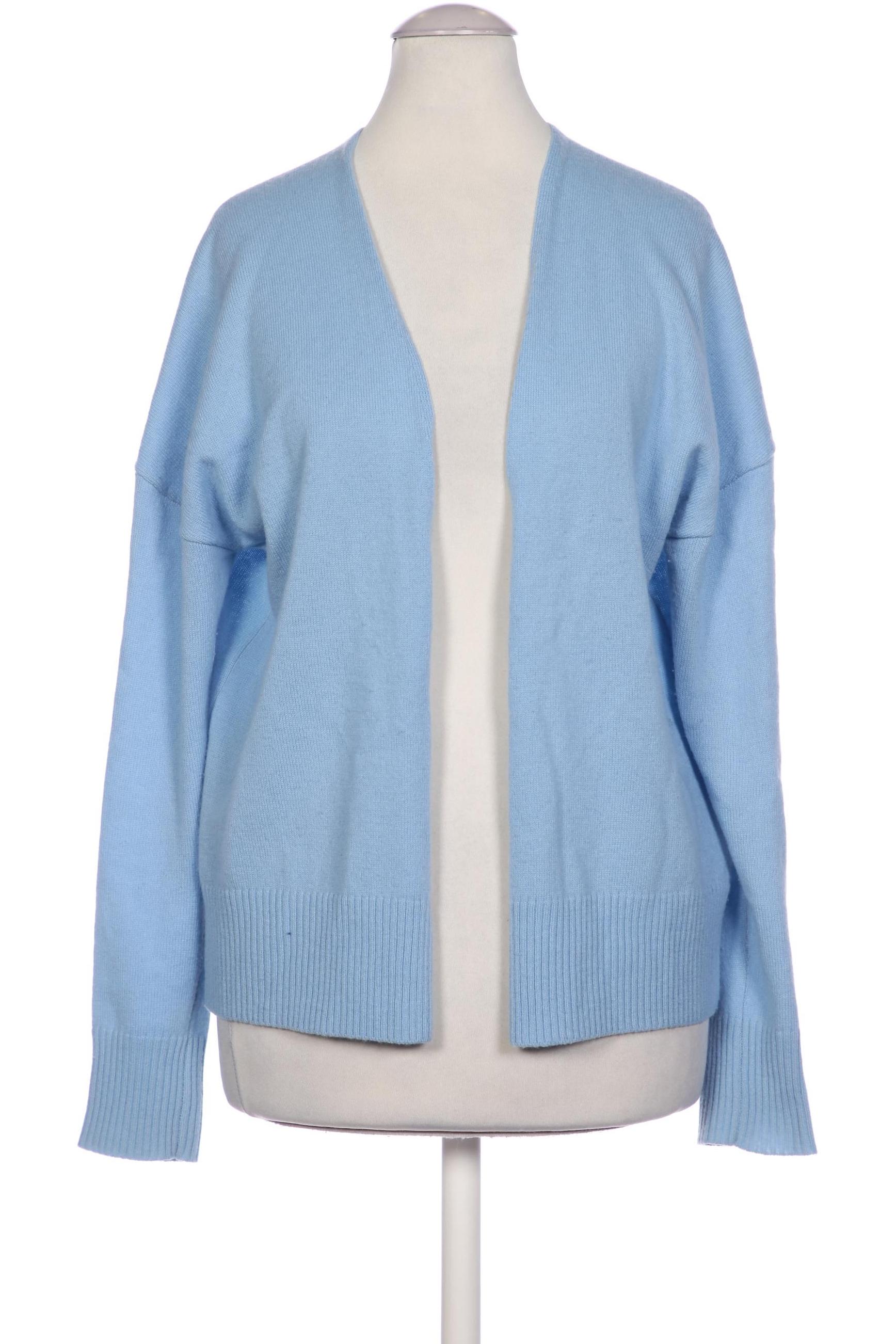 

FTC Cashmere Damen Strickjacke, blau, Gr. 34