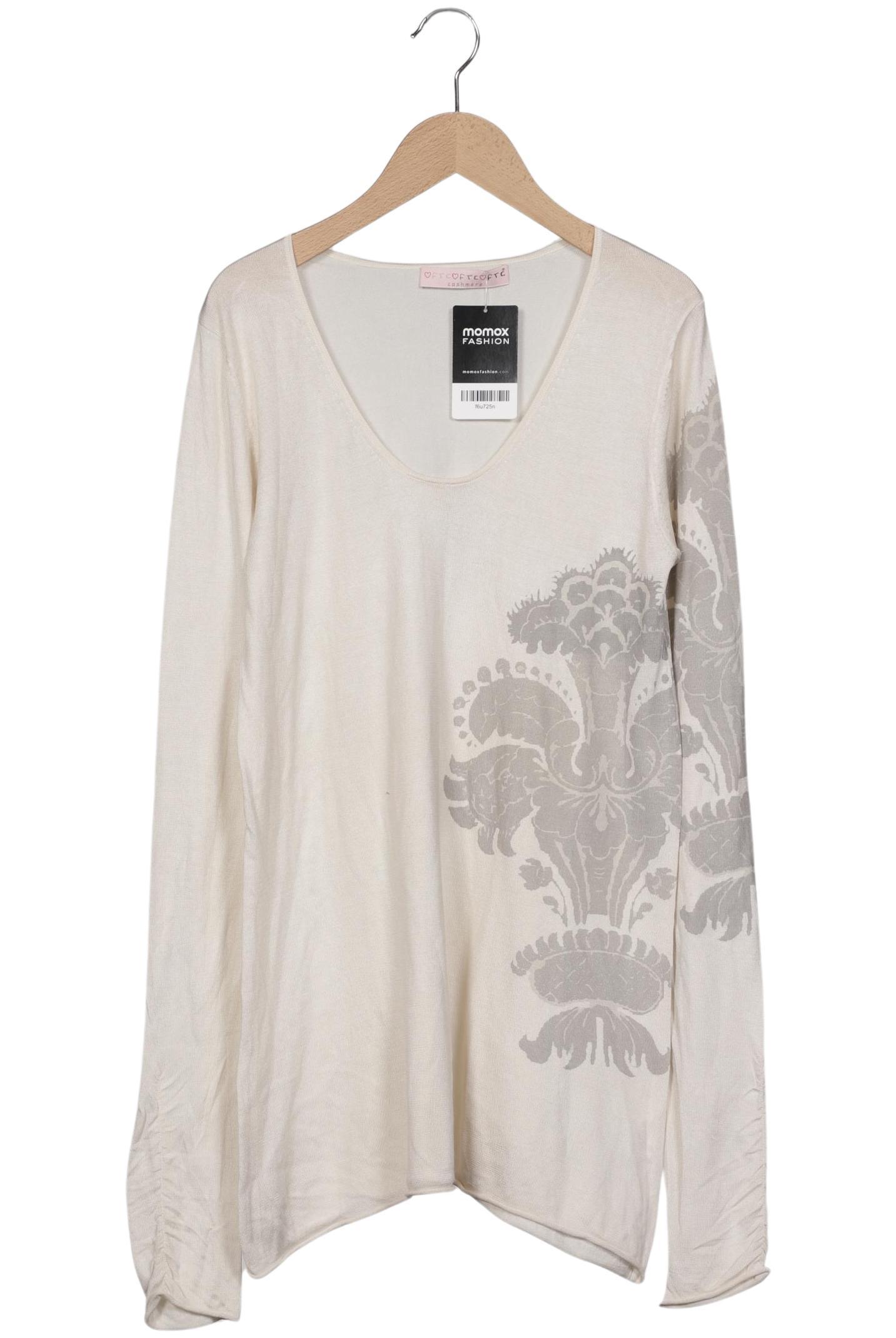 

FTC Cashmere Damen Pullover, cremeweiß, Gr. 38