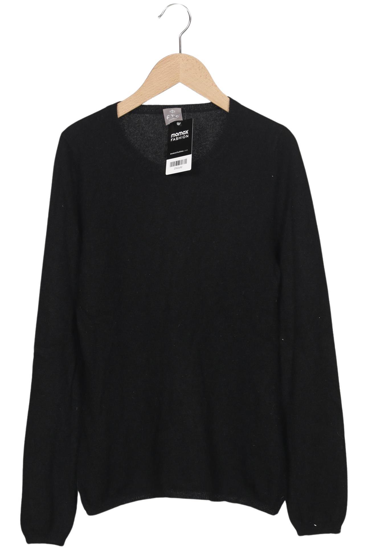 

FTC Cashmere Damen Pullover, schwarz, Gr. 38