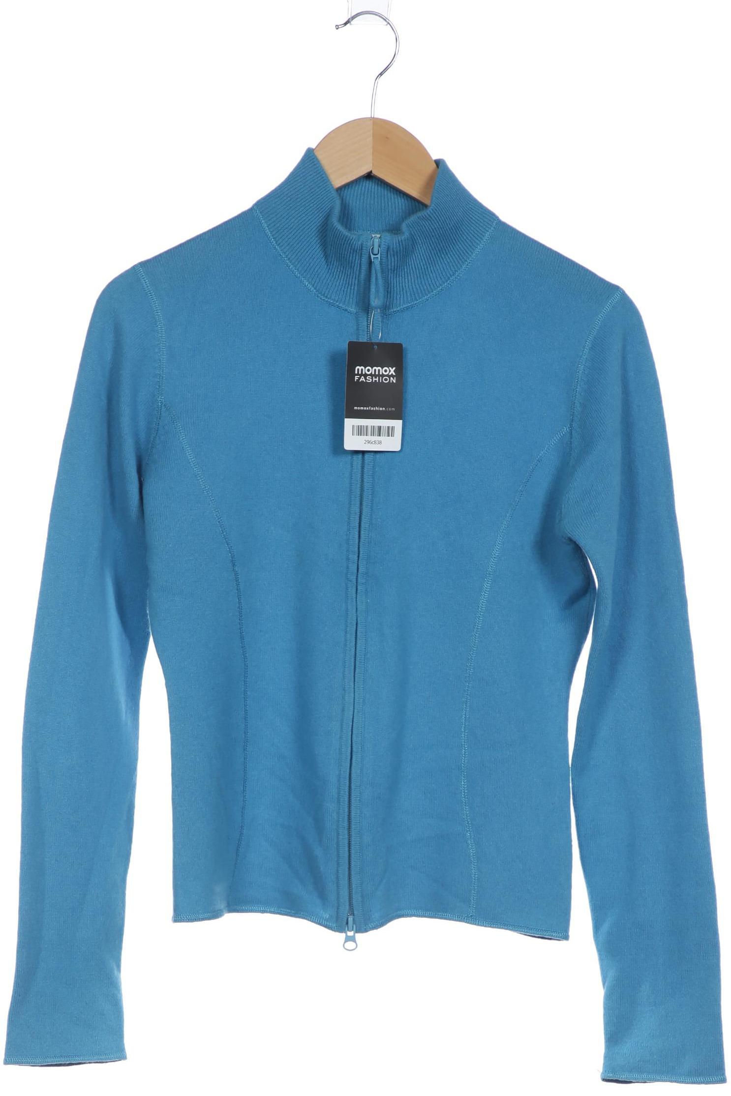 

FTC Cashmere Damen Strickjacke, blau, Gr. 42