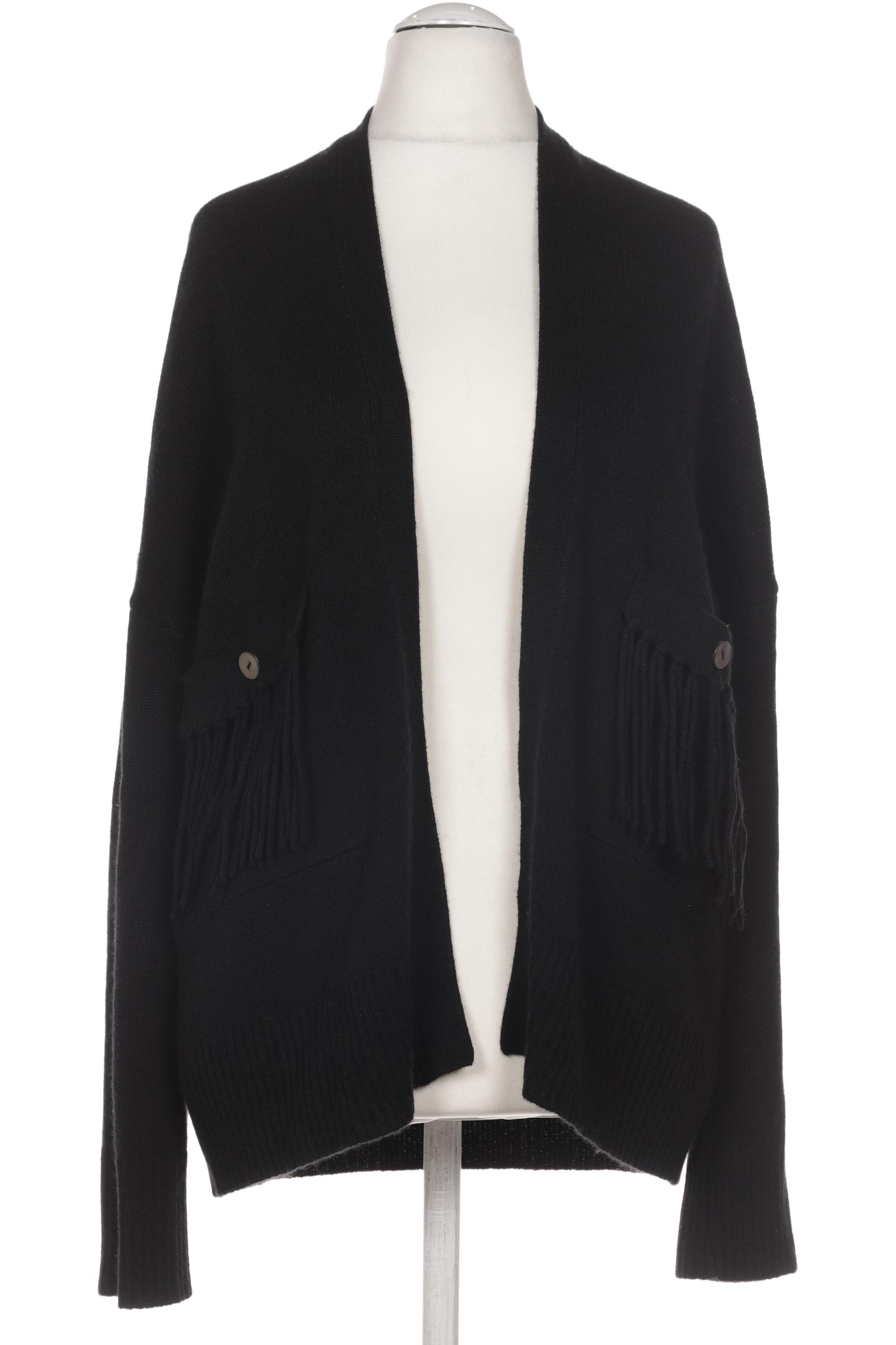 

FTC Cashmere Damen Strickjacke, schwarz, Gr. 36