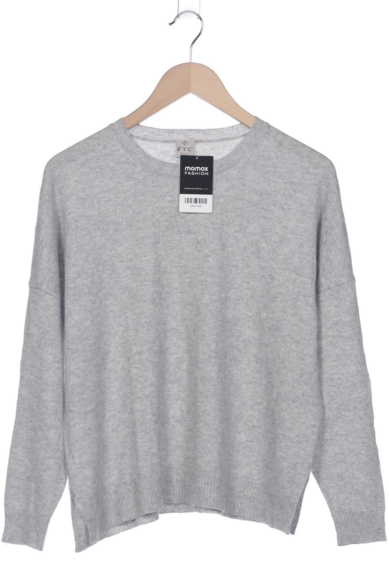 

FTC Cashmere Damen Pullover, grau, Gr. 36