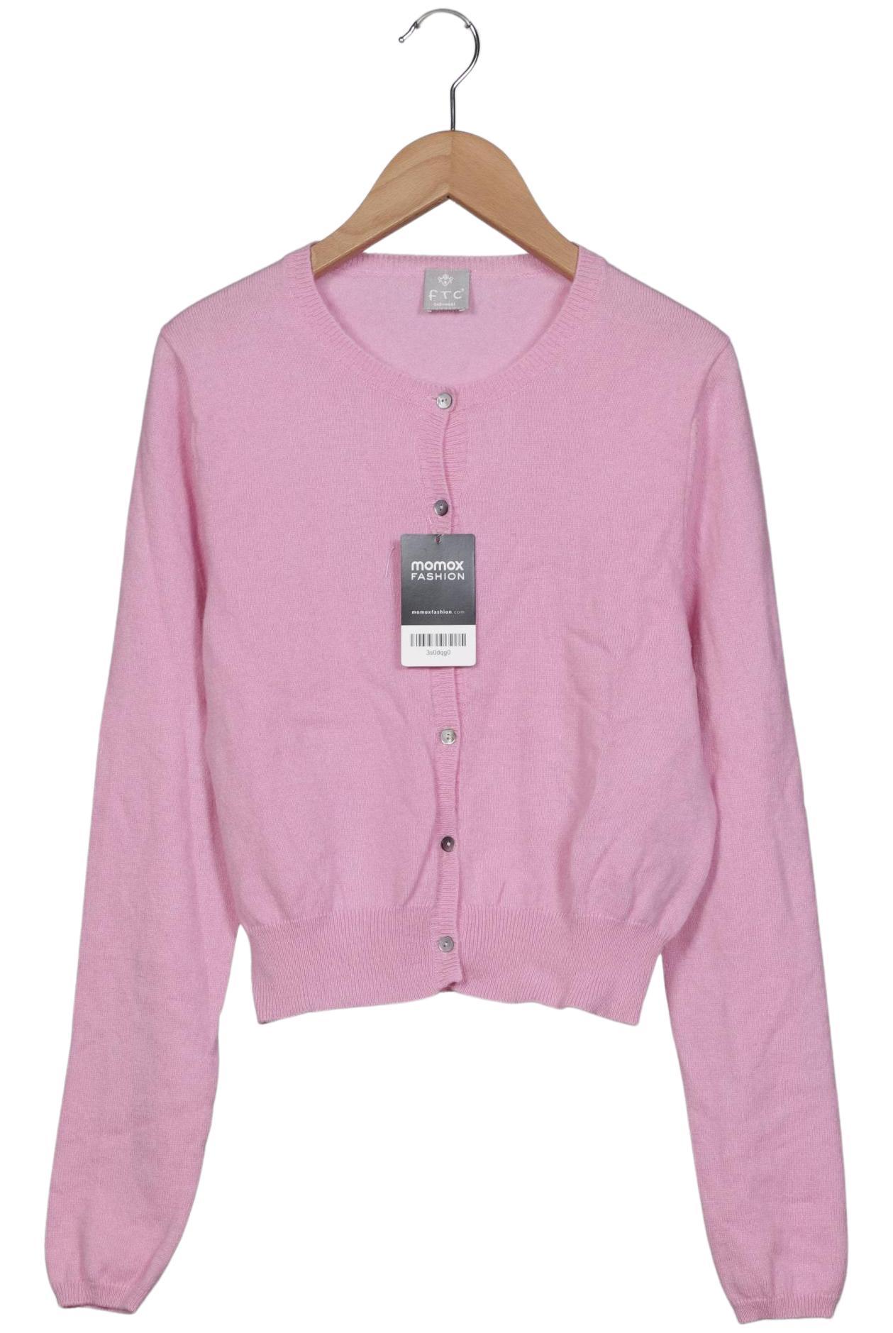 

FTC Cashmere Damen Strickjacke, pink, Gr. 38