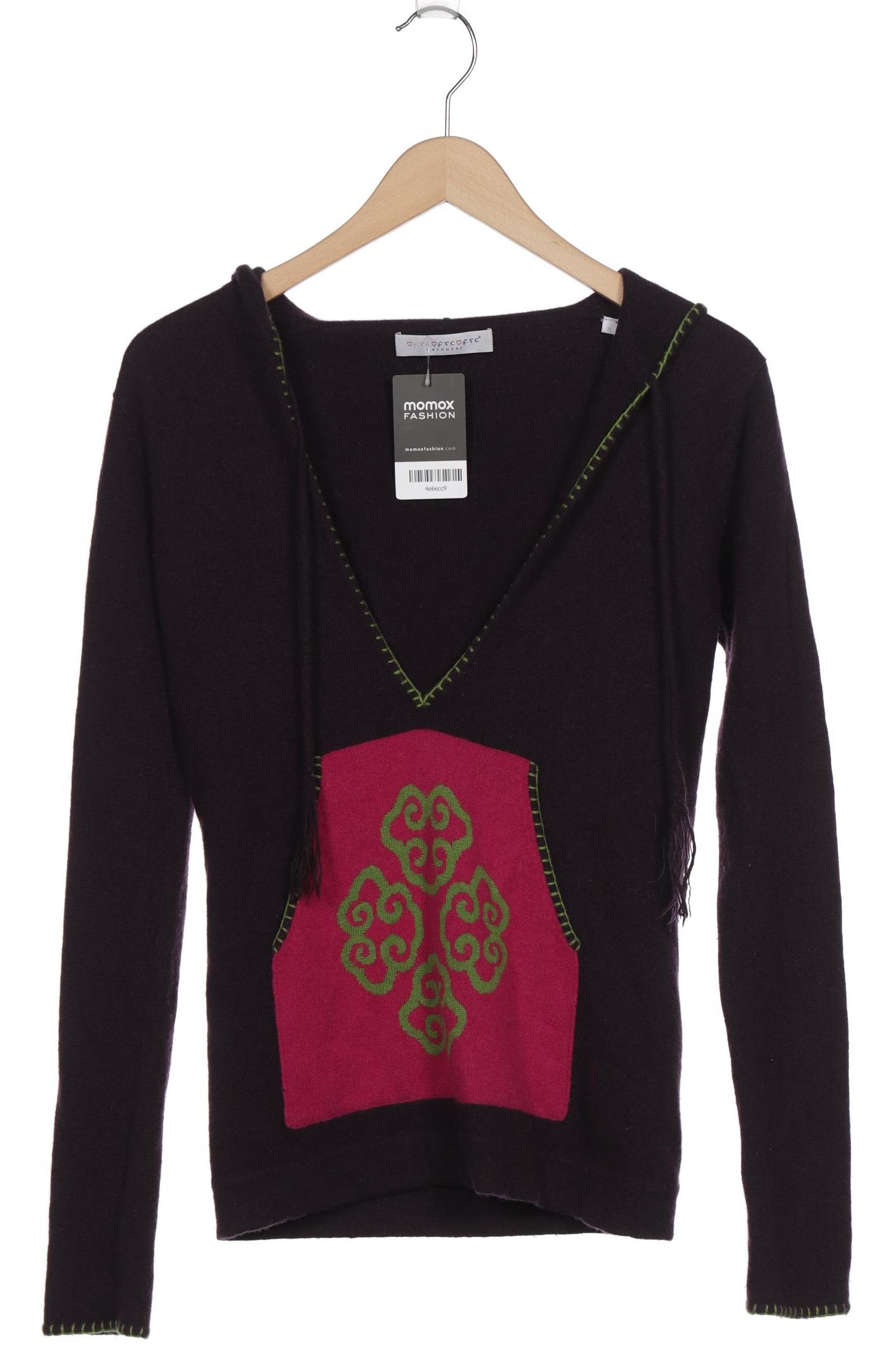 

FTC Cashmere Damen Kapuzenpullover, flieder, Gr. 38