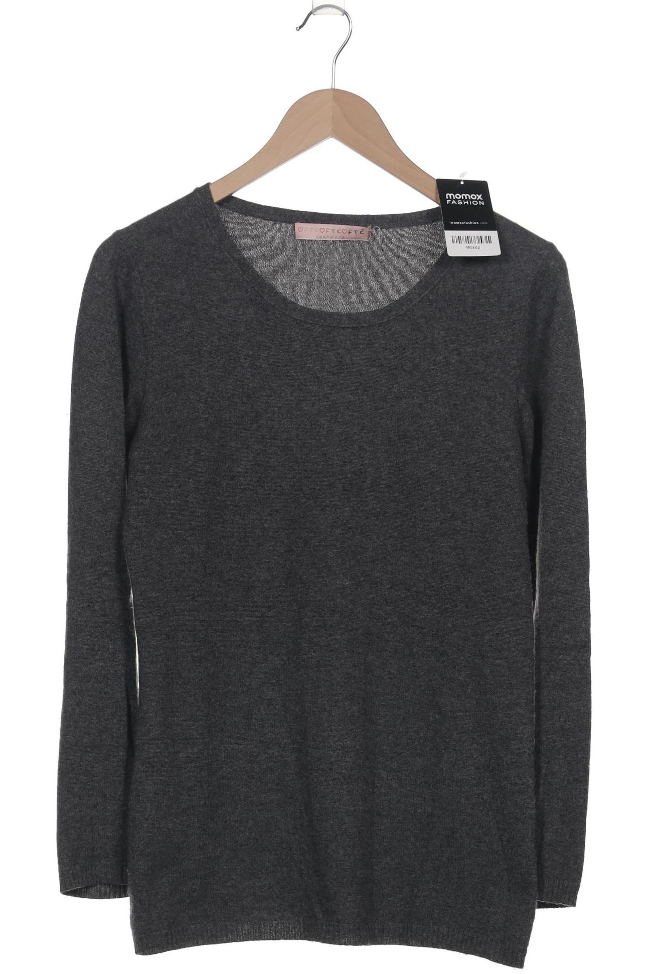 

FTC Cashmere Damen Pullover, grau, Gr. 38