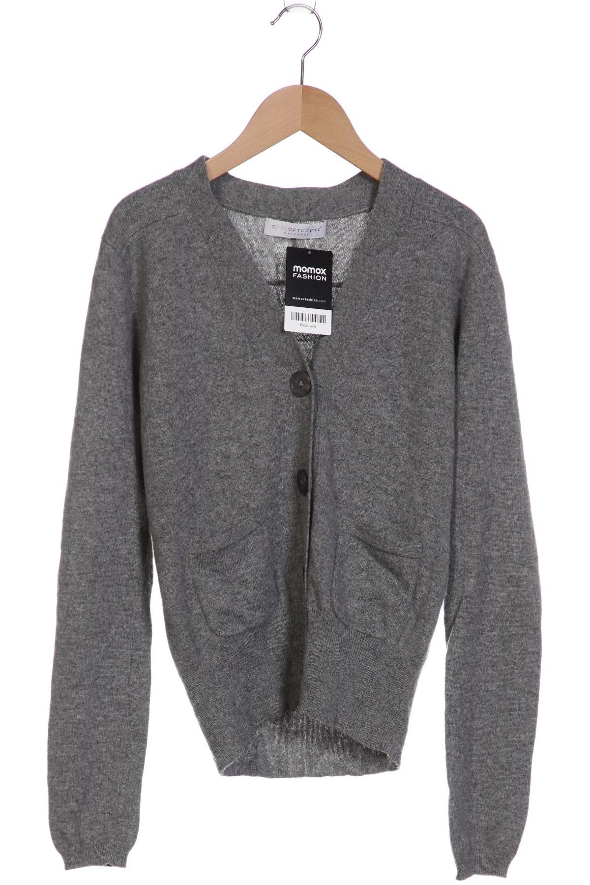 

FTC Cashmere Damen Strickjacke, grau