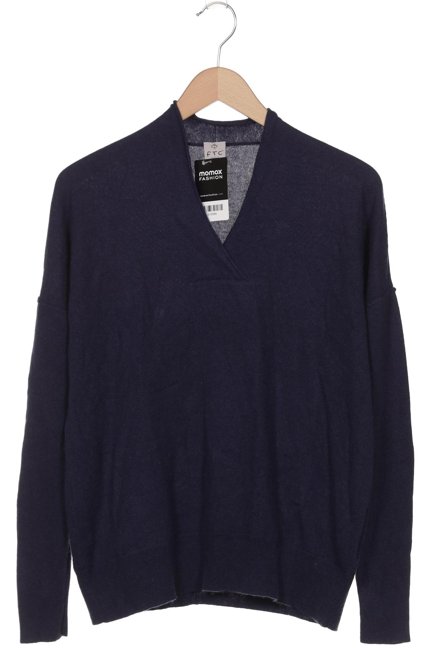 Thumbnail - FTC Cashmere Damen Pullover, marineblau, Gr. 36